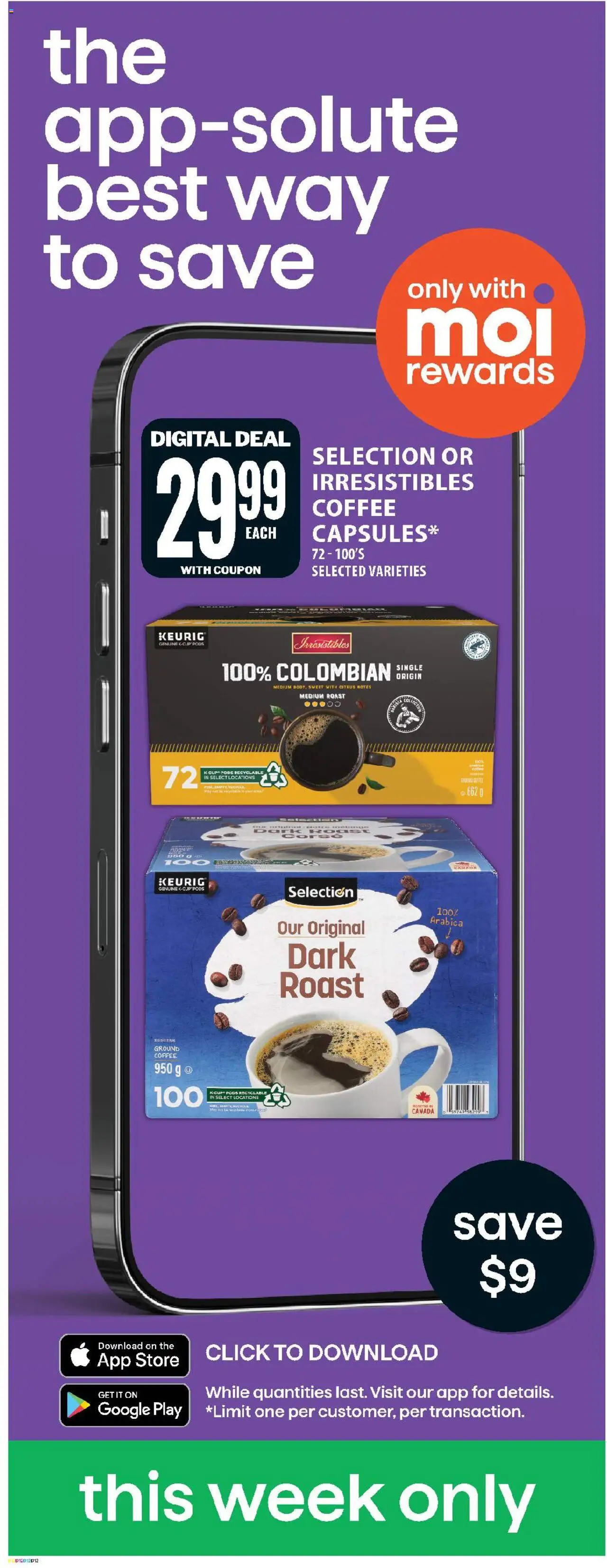 Food Basics flyer valid from 25.09.2025 | Page: 5 | Products: Coffee