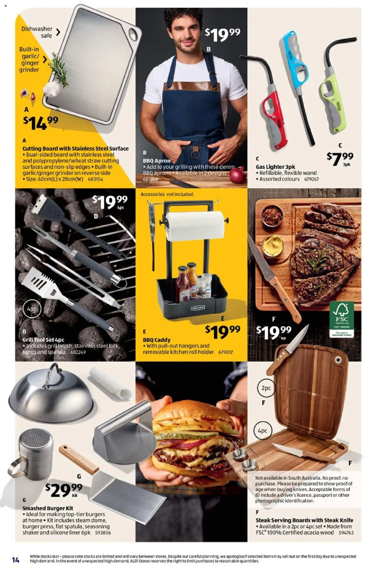Aldi catalogue - valid from 03.12.2025 | Page: 14 | Products: Caddy, Accessories, Safe, Grinder