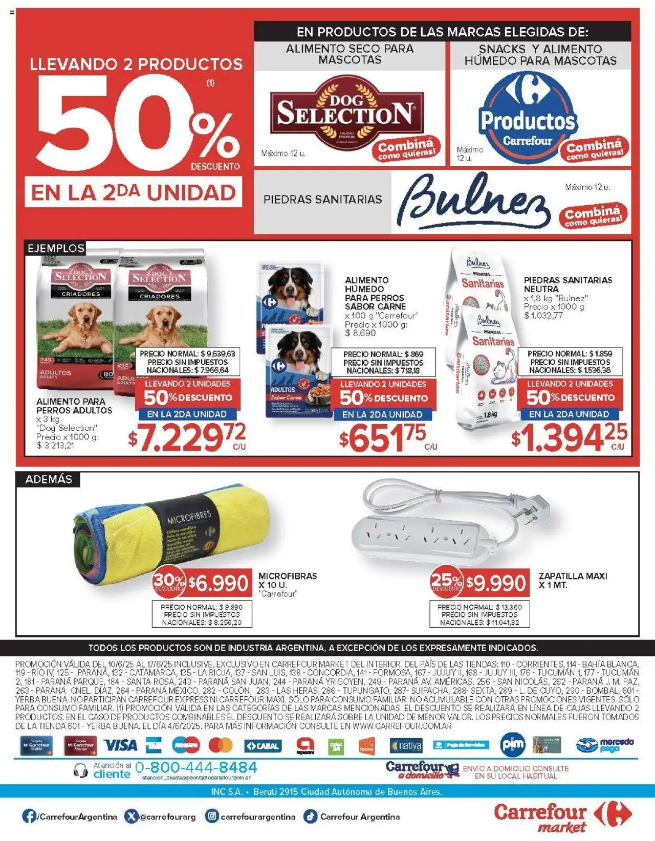 Carrefour Market catálogo - Córdoba │ válido desde el 10.06.2025 | Página: 18 | Productos: Caso, Sobre, Yerba
