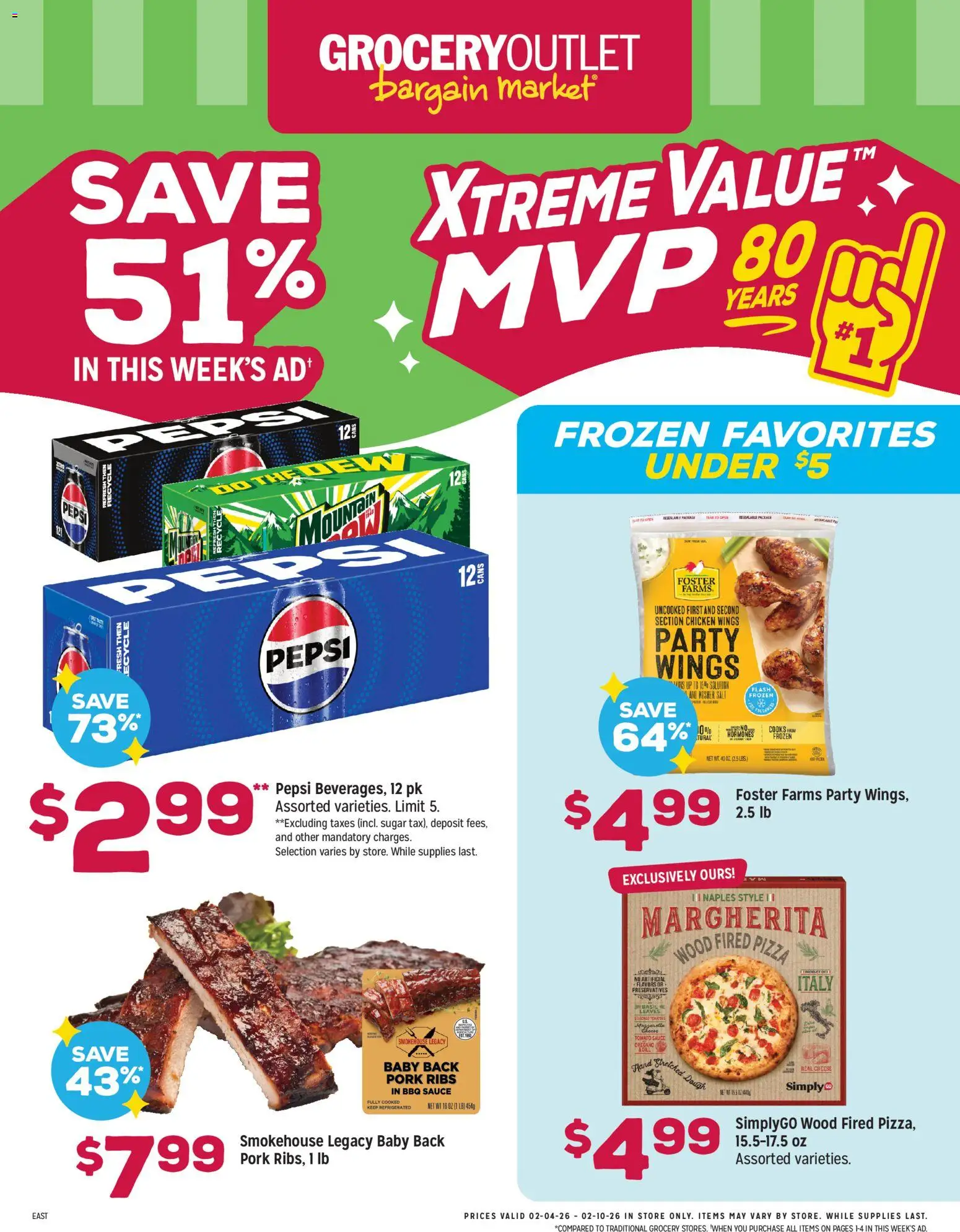 Grocery Outlet Weekly Ad - NJ - valid from 04.02.2026 | Page: 1