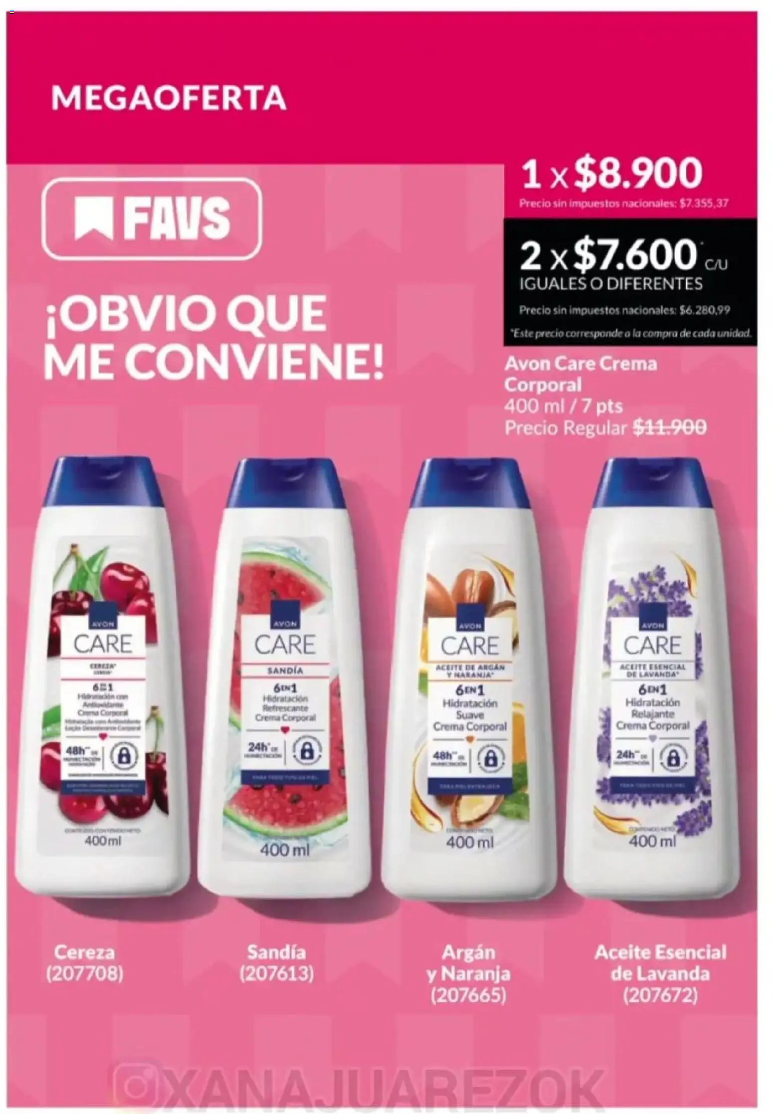 Avon - Campaña 3/2026 │ válido desde el 01.03.2026 | Página: 131 | Productos: Sandía, Aceite, Crema