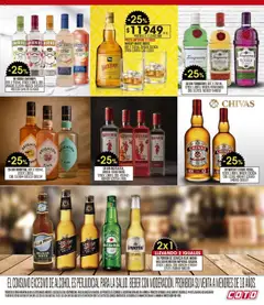 Coto ofertas │ válido desde el 04.08.2025 | Página: 15 | Productos: Vodka, Whisky, Gin, Cerveza
