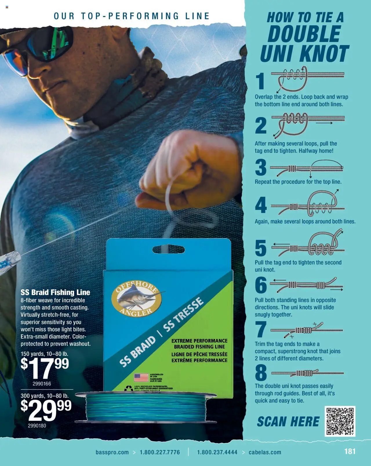 Cabela's Saltwater Specialist 25 - valid from 01.01.2025 | Page: 181 | Products: Trim, Rod