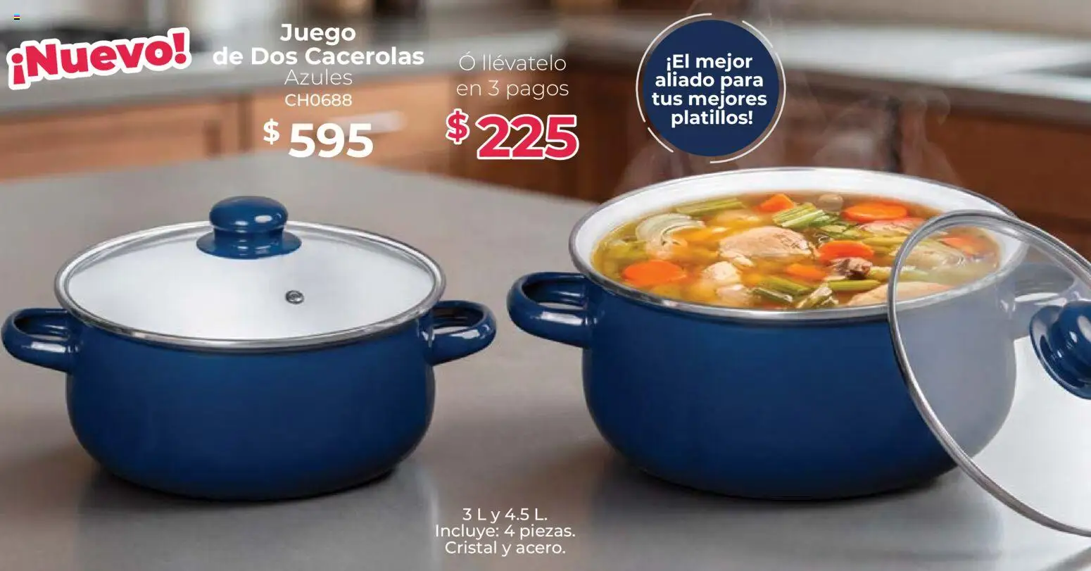 Nuevas ofertas de Colchas Concord válidas en toda la República Mexicana desde el 01.03.2026. ¡Encuentra las mejores ofertas en Colchas Concord catálogo Home! | Página: 168