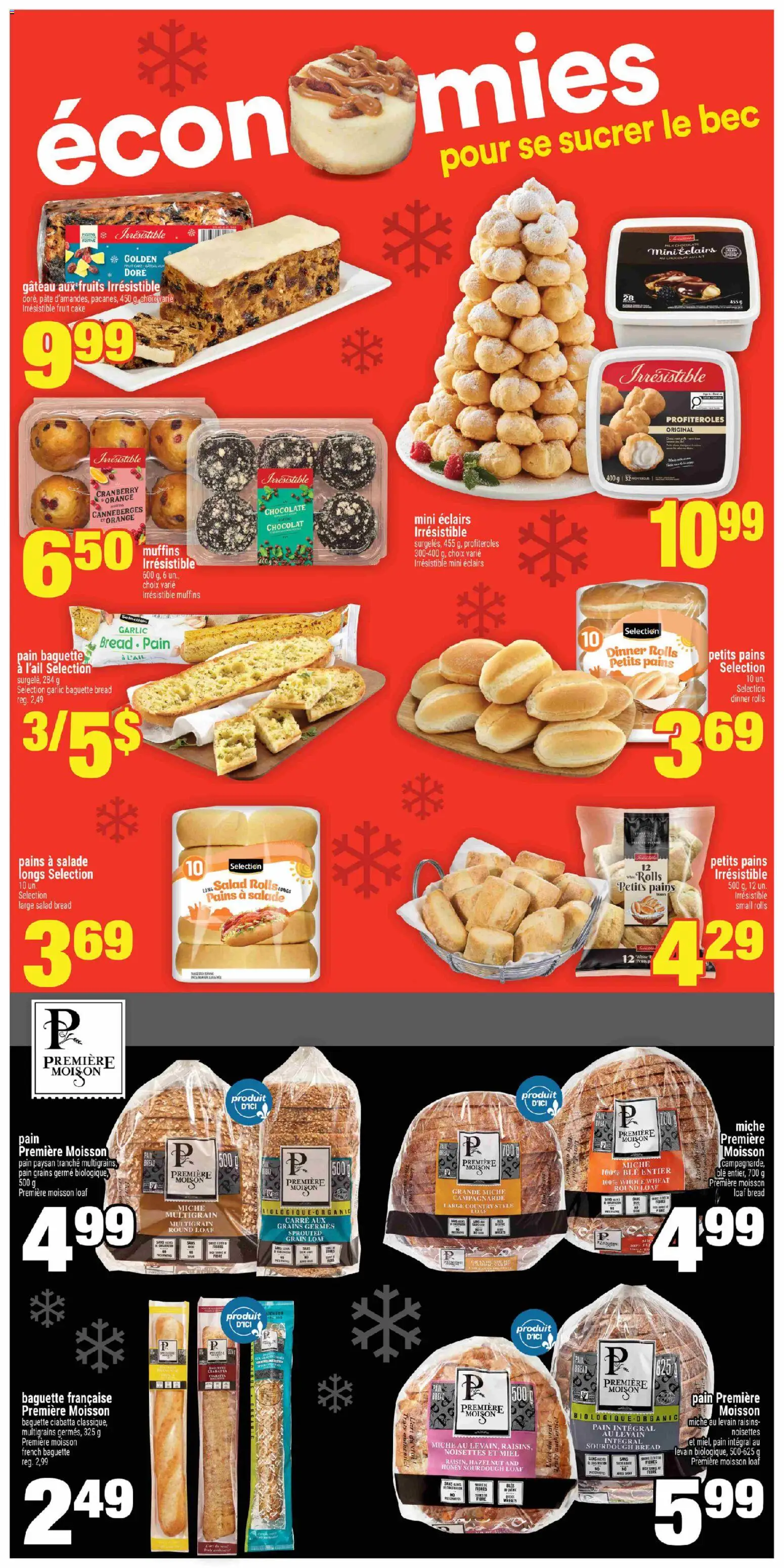 Super C flyer valid from 27.11.2025 | Page: 8 | Products: Salad, Milk, Bread, Chocolate