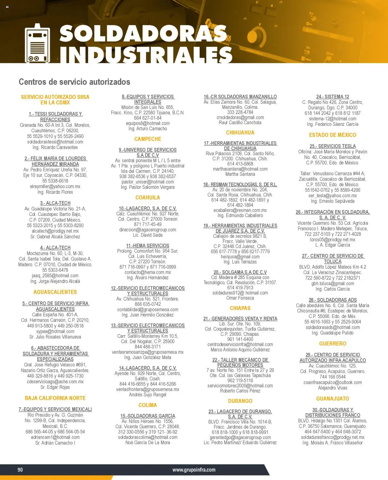 Nuevas ofertas de Infra válidas en toda la República Mexicana desde el 07.01.2025. ¡Encuentra las mejores ofertas en Infra catálogo Soldadoras industriales! | Página: 38