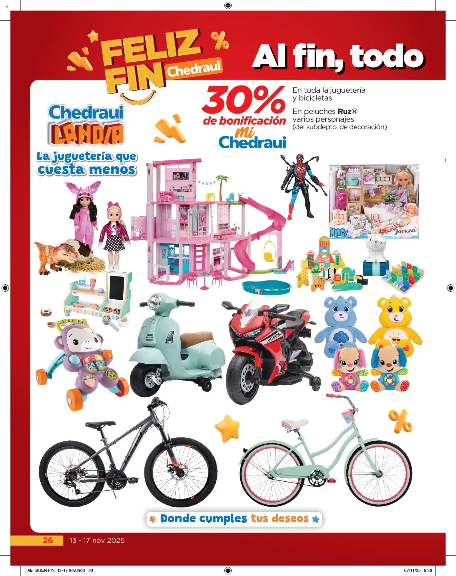 Nuevas ofertas de Chedraui válidas en toda la República Mexicana desde el 13.11.2025. ¡Encuentra las mejores ofertas en Chedraui Buen Fin! | Página: 26