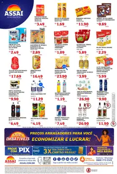 Assaí Atacadista Folheto - válido de 30.07.2025 | Página: 2 | Produtos: Biscoito, Desodorante, Molho de tomate, Peito de frango