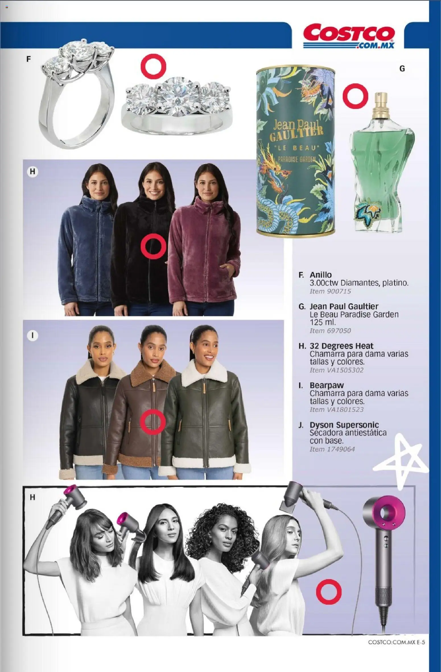 Nuevas ofertas de Costco válidas en toda la República Mexicana desde el 01.11.2025. ¡Encuentra las mejores ofertas en Costco Revista Noviembre! | Página: 51 | Productos: Secadora, Chamarra, Anillo