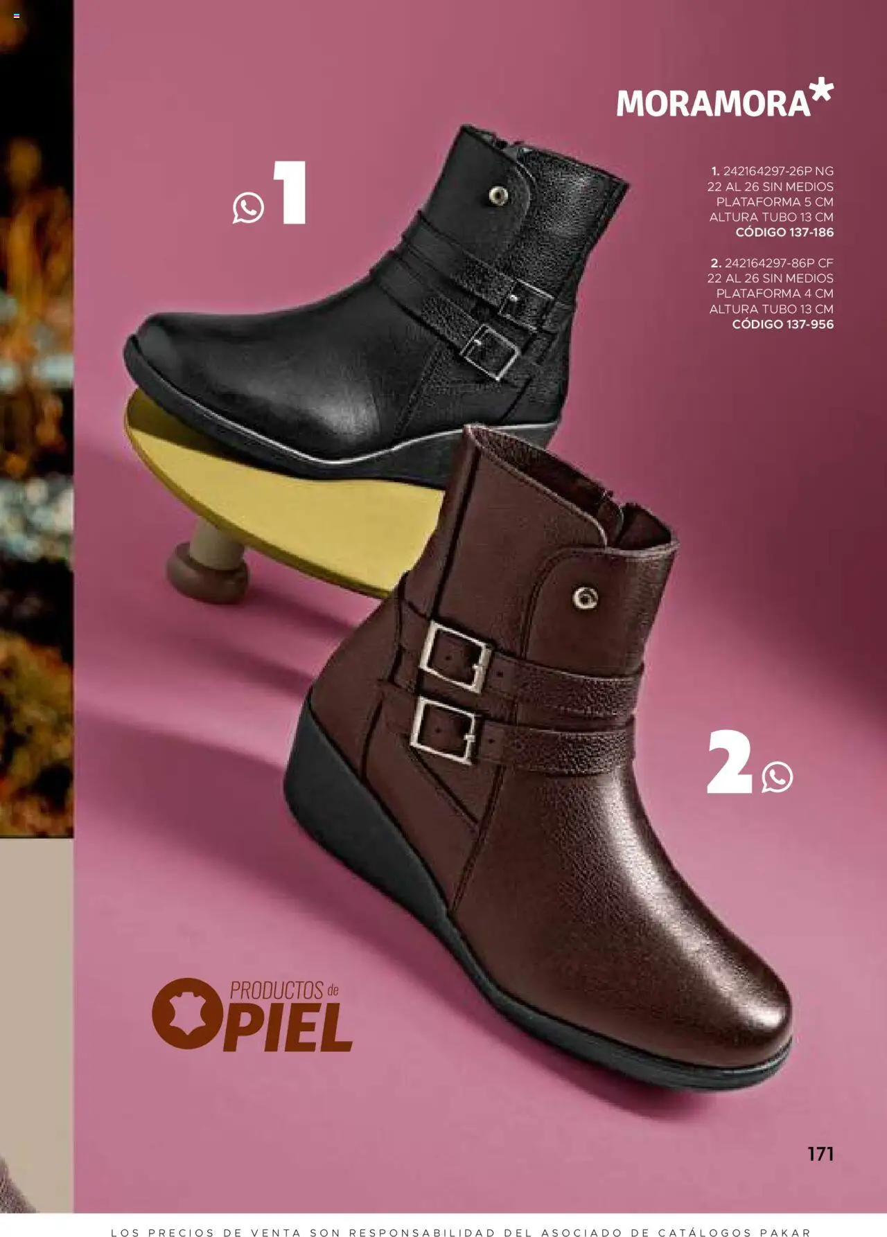 Nuevas ofertas de SC Pakar válidas en toda la República Mexicana desde el 24.07.2025. ¡Encuentra las mejores ofertas en SC Pakar - Catálogo Bota! | Página: 171