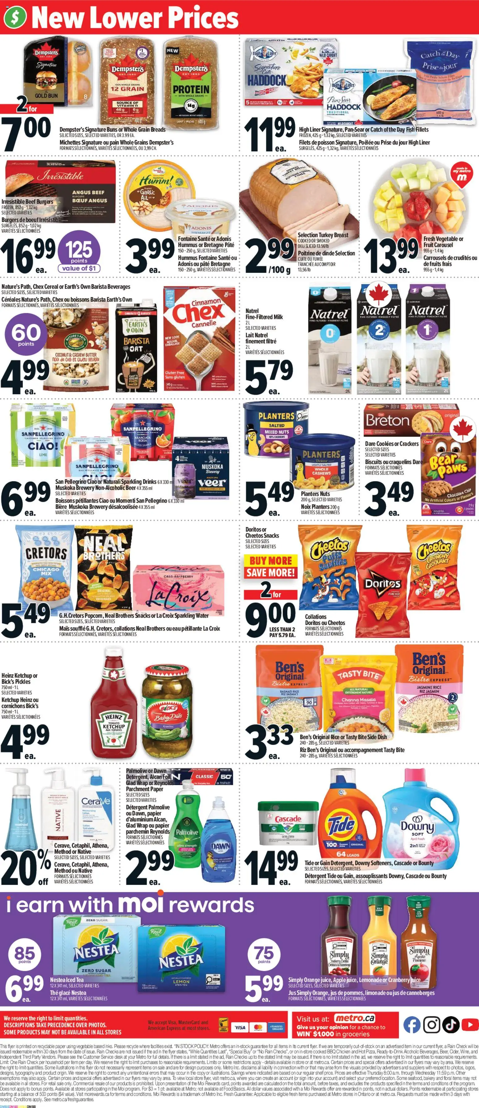 Metro flyer valid from 23.04.2026 | Page: 4 | Products: Beef, Detergent, Juice, Chicken