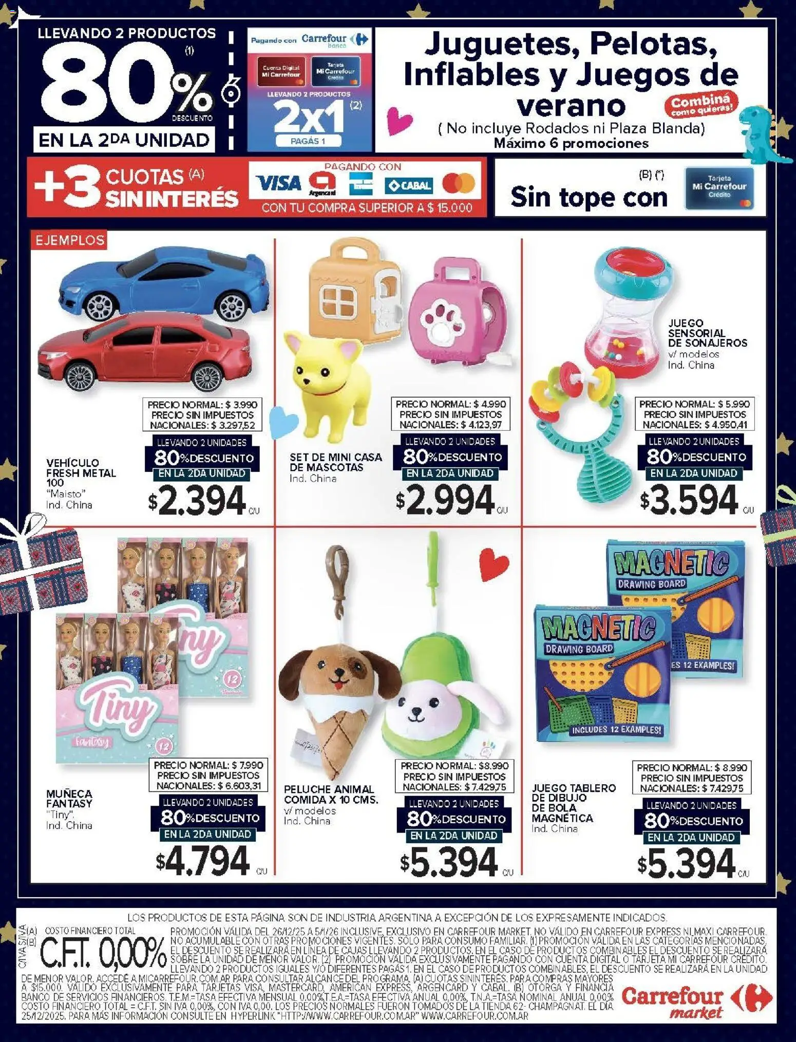 Carrefour Market catálogo │ válido desde el 26.12.2025 | Página: 4 | Productos: Caso, Banco, Sobre