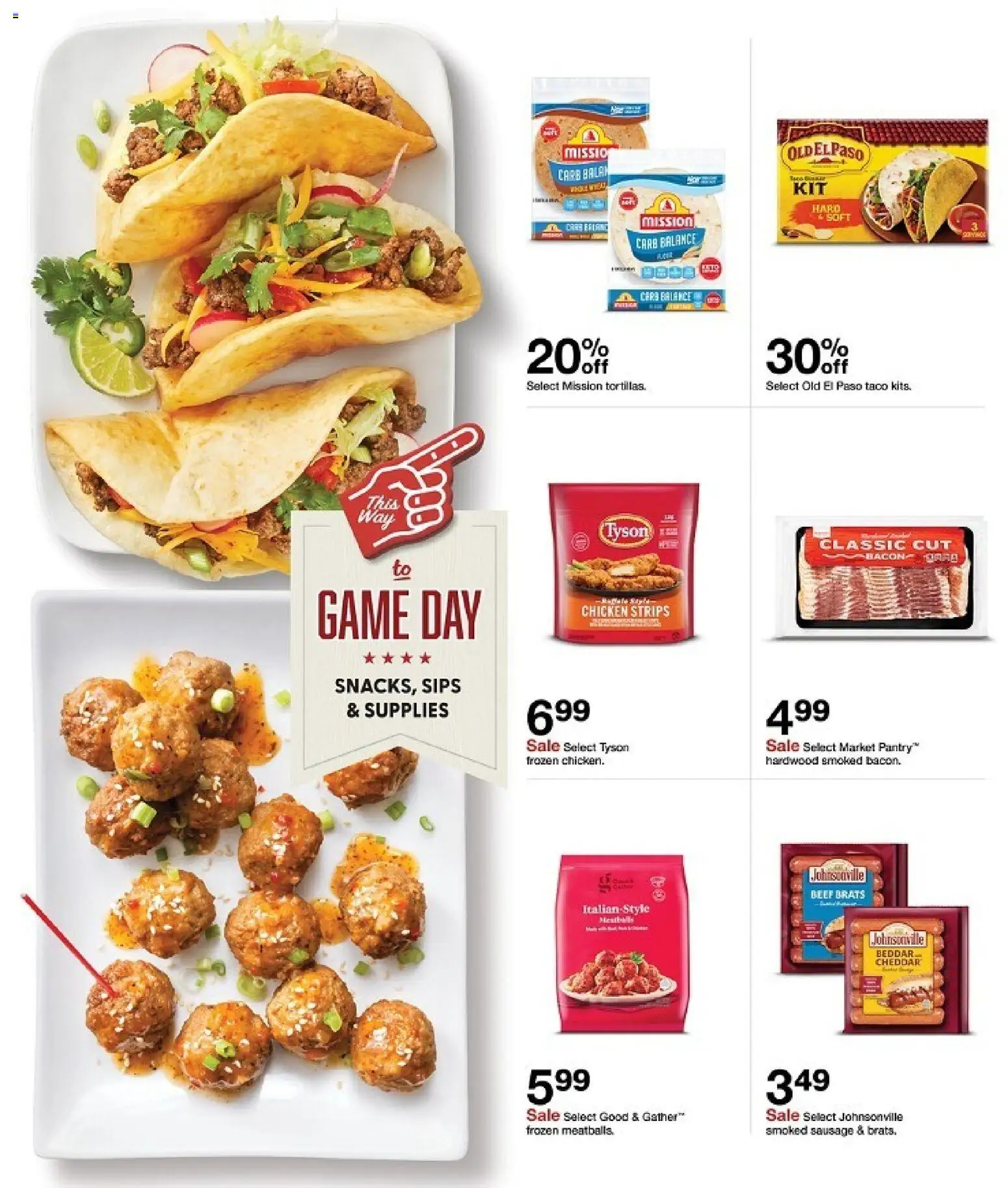 Nuevas ofertas de Target válidas en toda la República Mexicana desde el 25.01.2026. ¡Encuentra las mejores ofertas en Target folleto! | Página: 3 | Productos: Taco