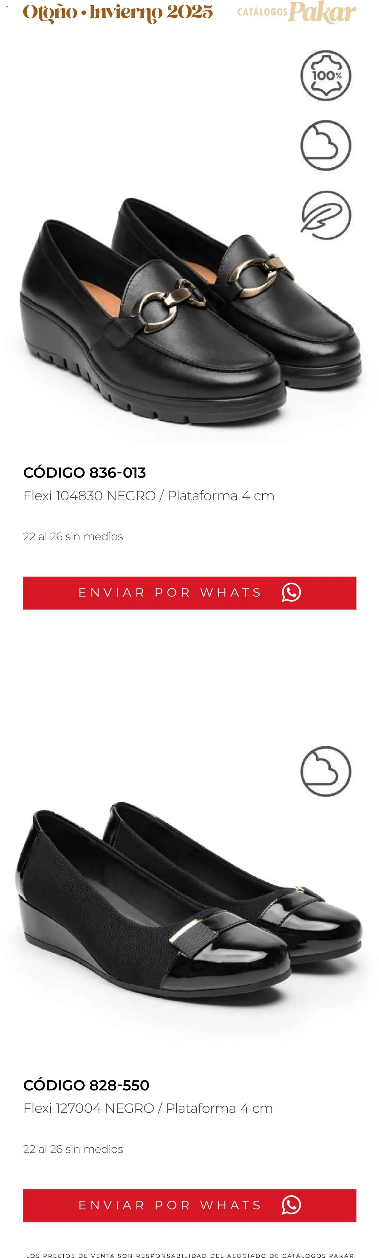 Nuevas ofertas de SC Pakar válidas en toda la República Mexicana desde el 10.10.2025. ¡Encuentra las mejores ofertas en SC Pakar - Catálogo Flexi otoño / invierno! | Página: 77