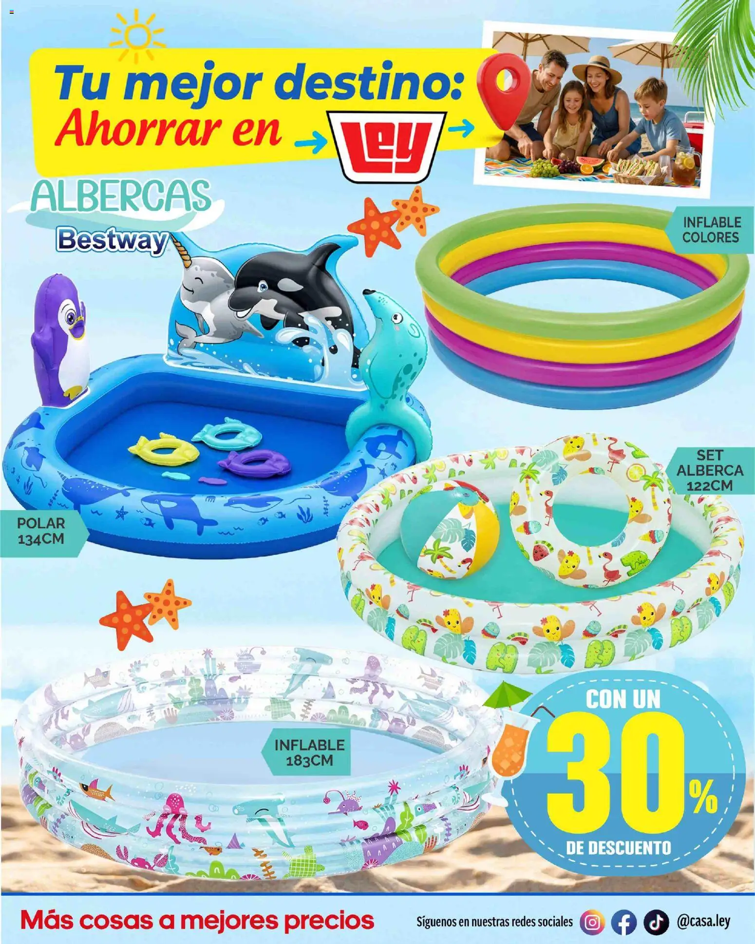 Nuevas ofertas de Casa Ley válidas en toda la República Mexicana desde el 14.03.2026. ¡Encuentra las mejores ofertas en Casa Ley folleto Tu mejor destino Interior ! | Página: 3