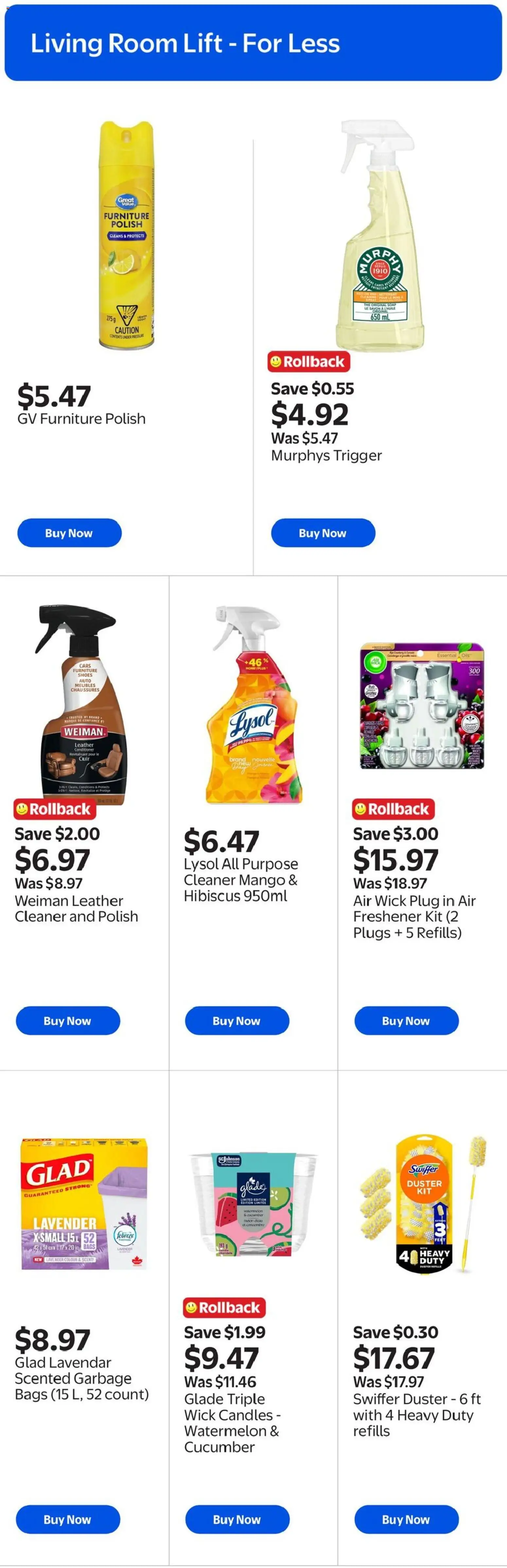 Walmart flyer valid from 02.04.2026 | Page: 7 | Products: Conditioner, Soap, Shoes