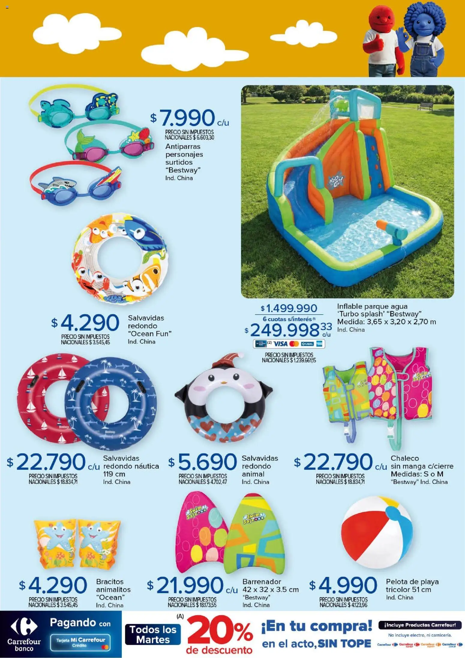 Carrefour ofertas │ válido desde el 23.12.2025 | Página: 3 | Productos: Manga, Banco, Pelota, Chaleco