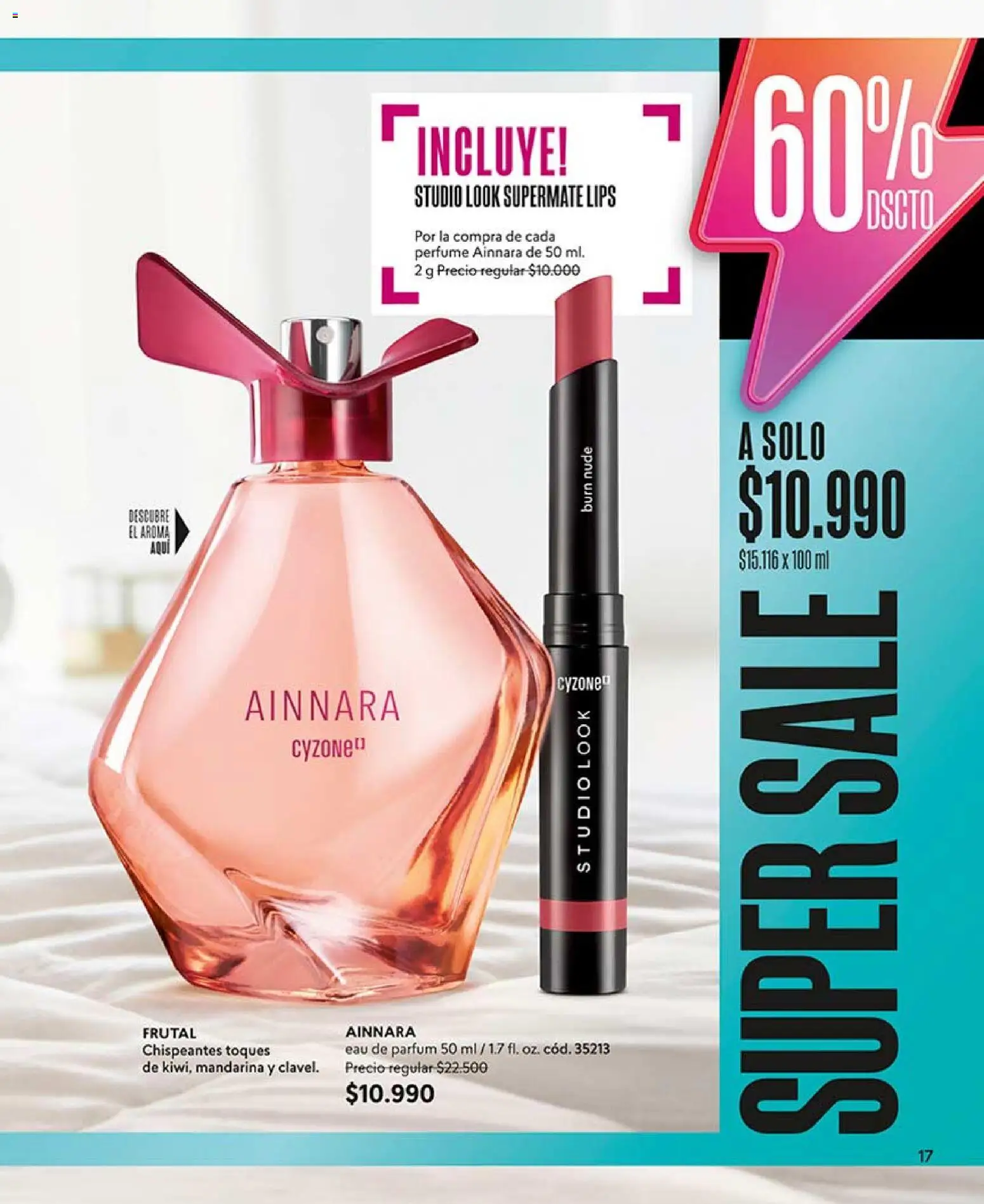 Catálogo CyZone Campaña 8 │ válido desde el 29.04.2026 | Página: 17 | Productos: Perfume