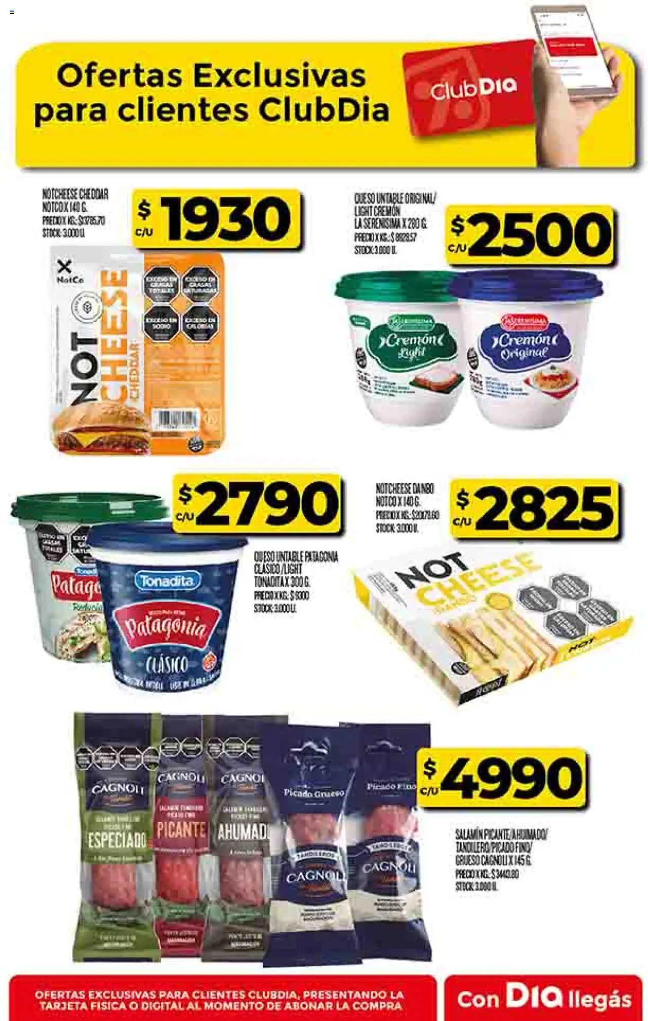 Supermercado DIA Ofertas │ válido desde el 13.08.2025 | Página: 37 | Productos: Queso