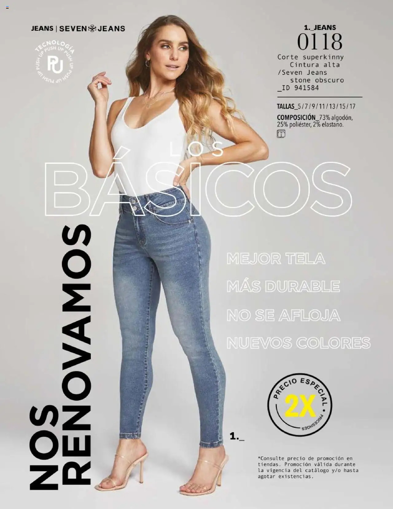 Nuevas ofertas de Price Shoes válidas en toda la República Mexicana desde el 11.02.2025. ¡Encuentra las mejores ofertas en Price Shoes catálogo Jeans Pri-Ver! | Página: 74