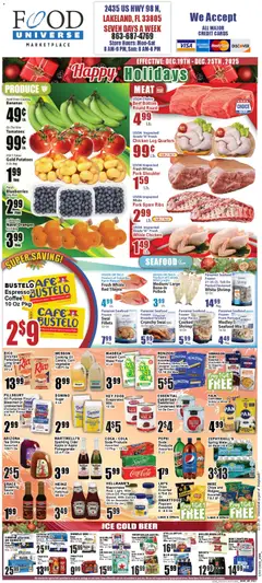 Preview of Food Universe weekly ads valid from 19.12.2025