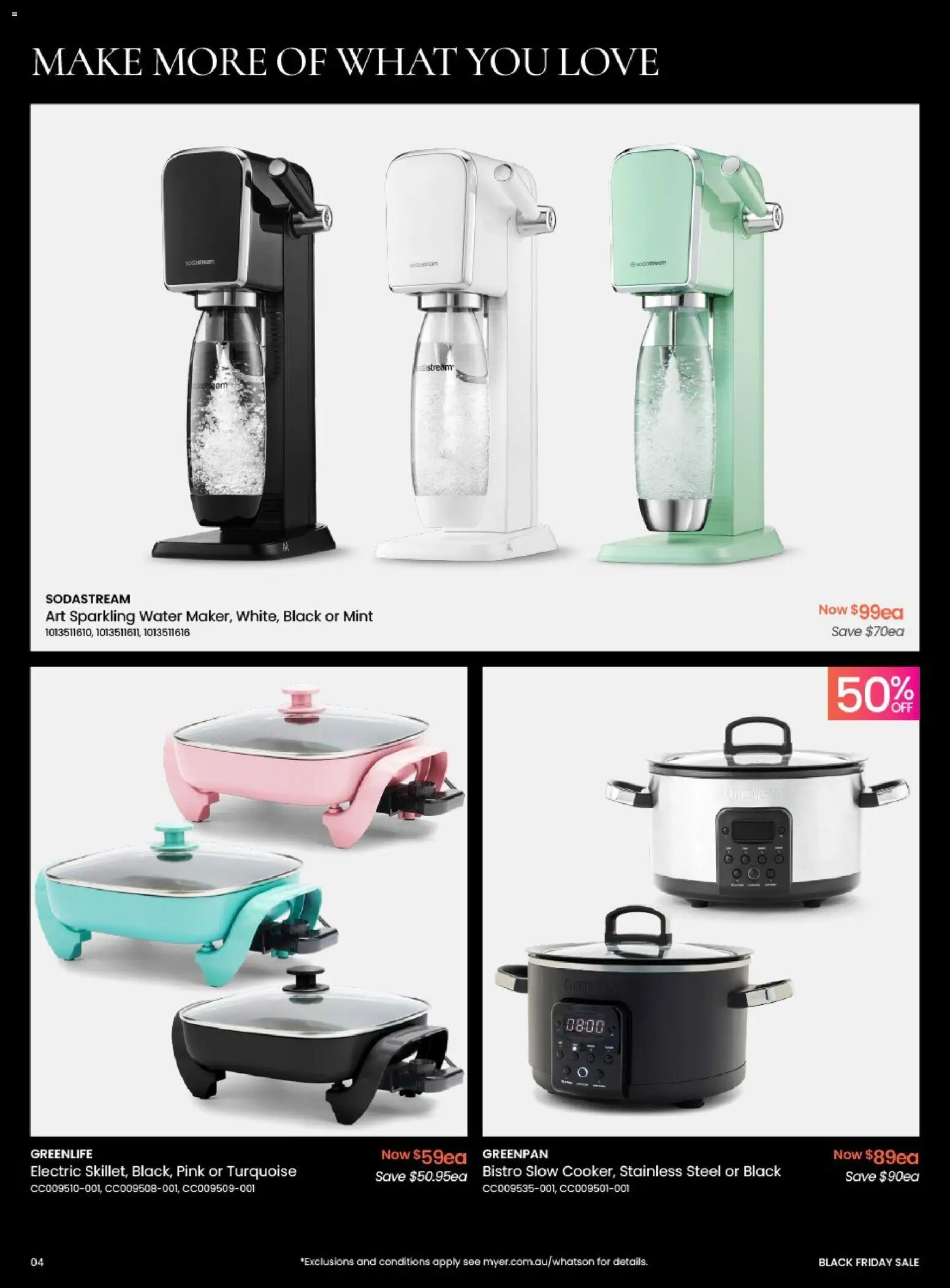 Myer catalogue - valid from 17.11.2025 | Page: 4 | Products: Water