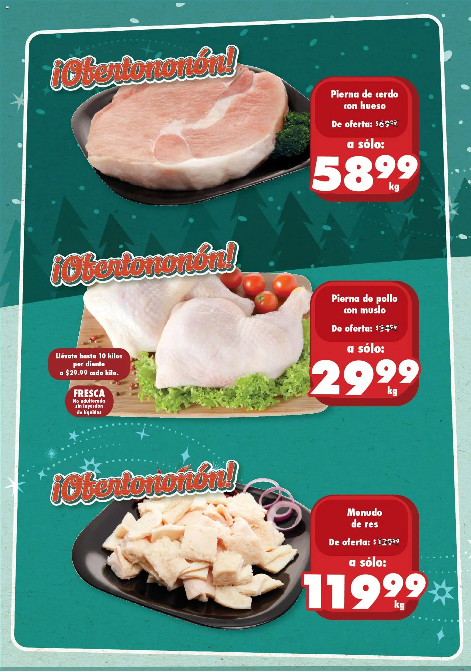 Nuevas ofertas de S-Mart válidas en toda la República Mexicana desde el 05.12.2025. ¡Encuentra las mejores ofertas en S-Mart folleto Ofertas de Feria Nuevo Laredo! | Página: 1 | Productos: Pollo, Cerdo, Res