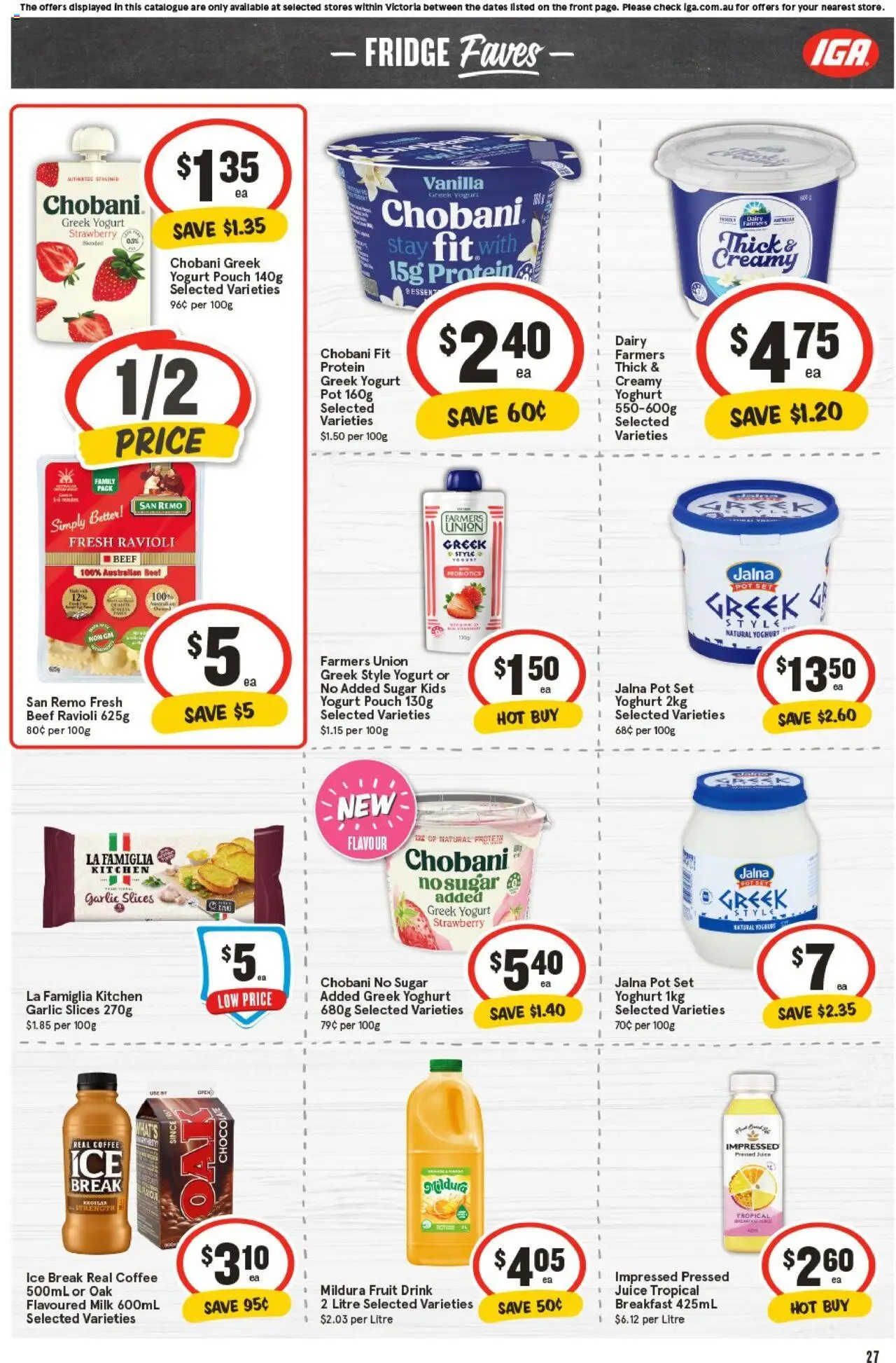 IGA catalogue - valid from 15.10.2025 | Page: 26 | Products: Oil, Oysters, Salmon, Soup