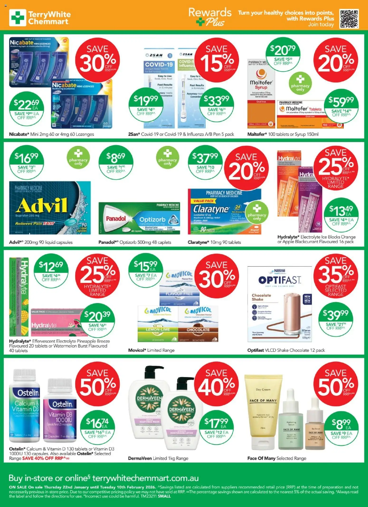 Terry White catalogue - valid from 22.01.2026 | Page: 3 | Products: Chocolate, Cream, Watermelon, Vitamin