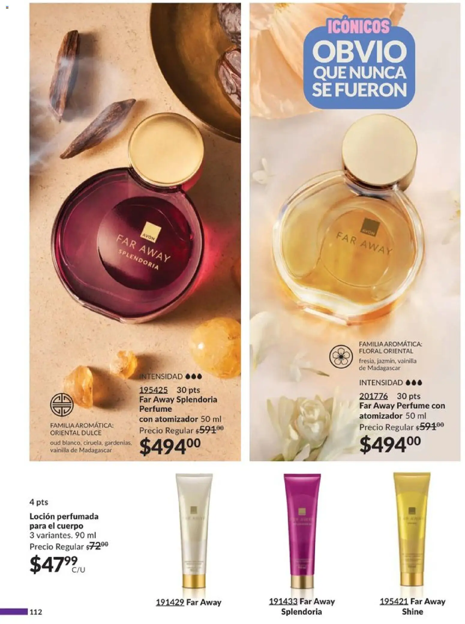 Nuevas ofertas de AVON válidas en toda la República Mexicana desde el 20.12.2025. ¡Encuentra las mejores ofertas en AVON campaña 1 2026! | Página: 118 | Productos: Loción, Body, Perfume