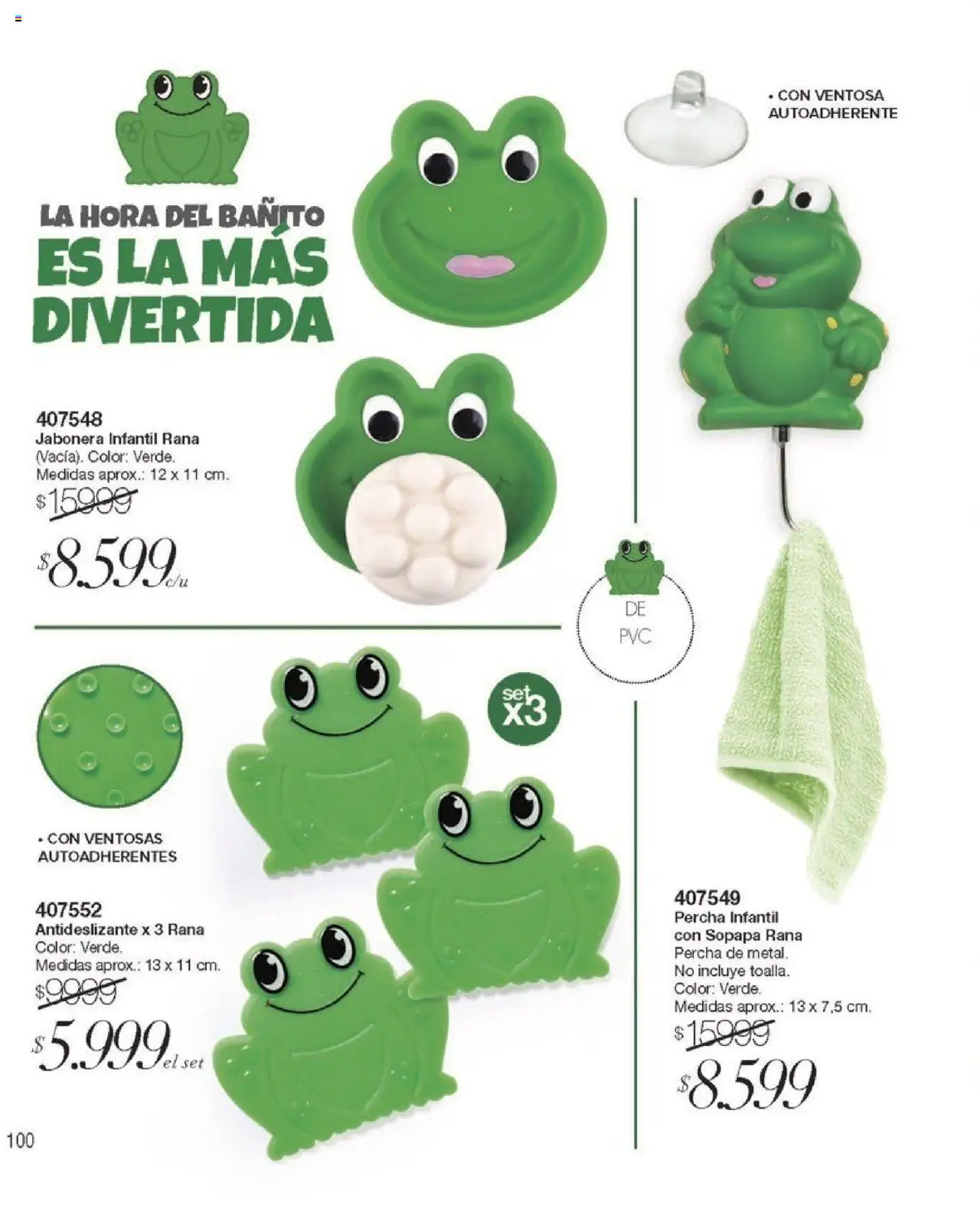 Violetta catálogo │ válido desde el 09.10.2025 | Página: 100 | Productos: Jabonera, Percha, Sopapa