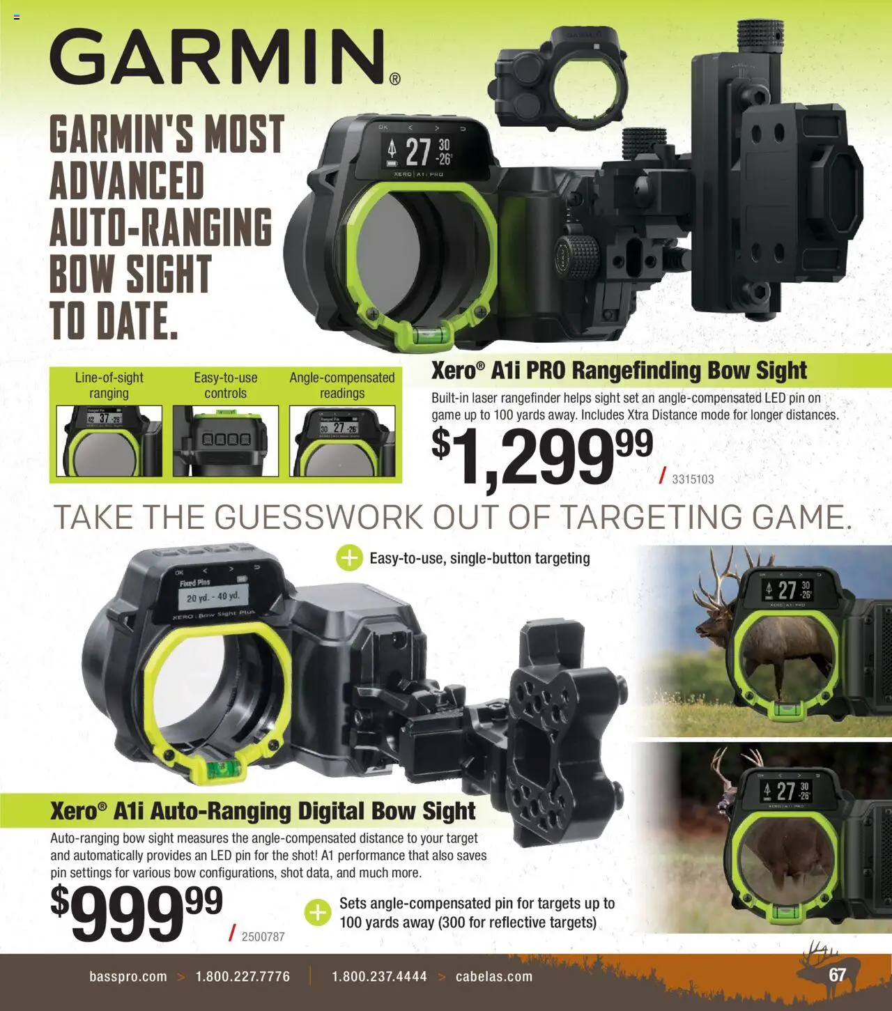 Cabela's Archery 25 - valid from 15.07.2025 | Page: 67 | Products: Pin, Bow, Rangefinder, Game