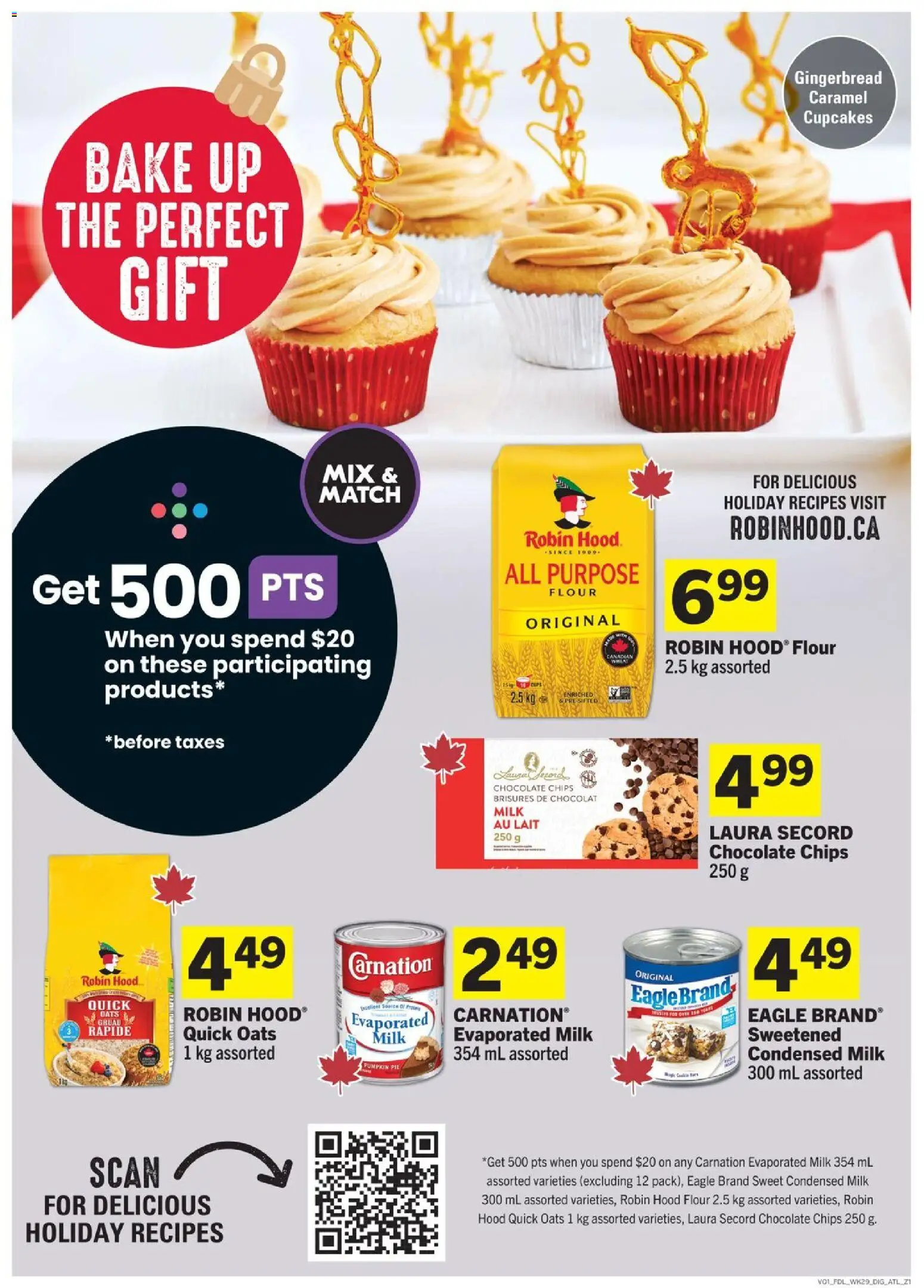 Foodland flyer valid from 13.11.2025 | Page: 16 | Products: Chips, Milk, Chocolate, Pumpkin