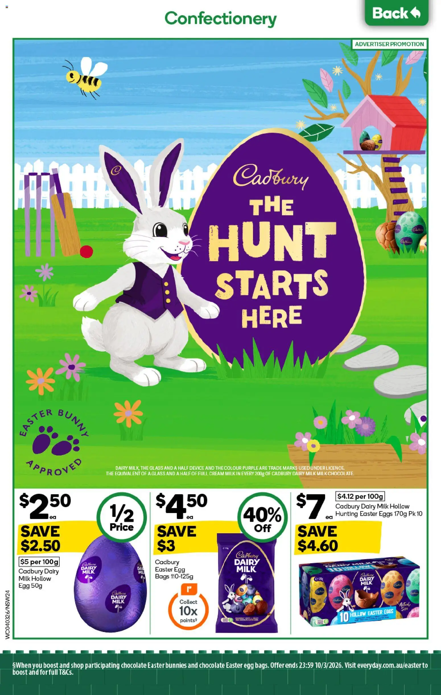 Woolworths catalogue - valid from 04.03.2026 | Page: 24 | Products: Milk, Eggs, Chocolate, Cream