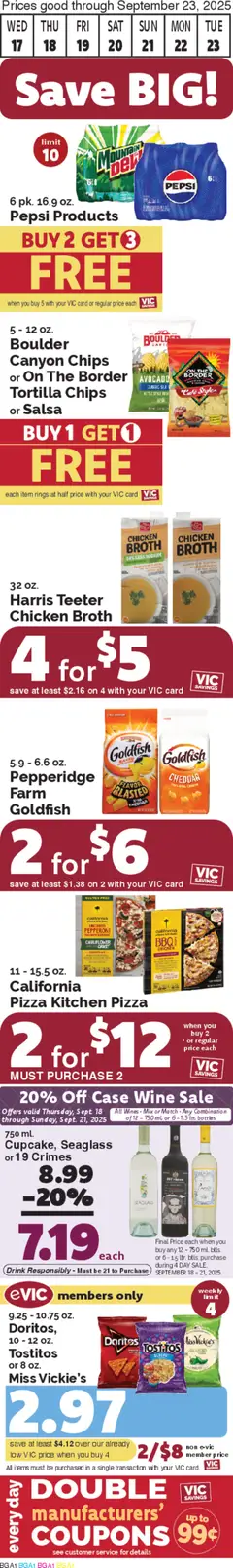 Harris Teeter Weekly Ad - valid from 17.09.2025 | Page: 2