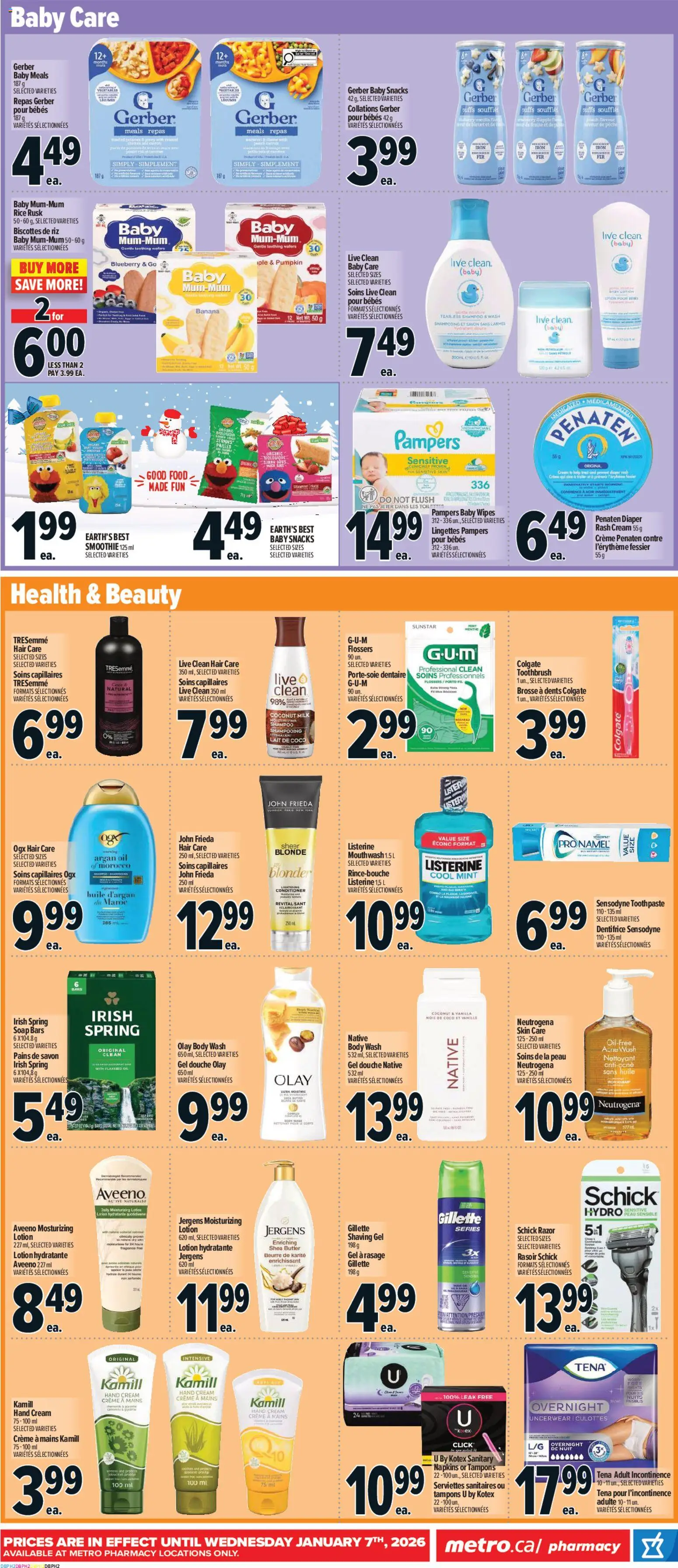 Metro flyer valid from 11.12.2025 | Page: 18 | Products: Cream, Shampoo, Conditioner, Oil
