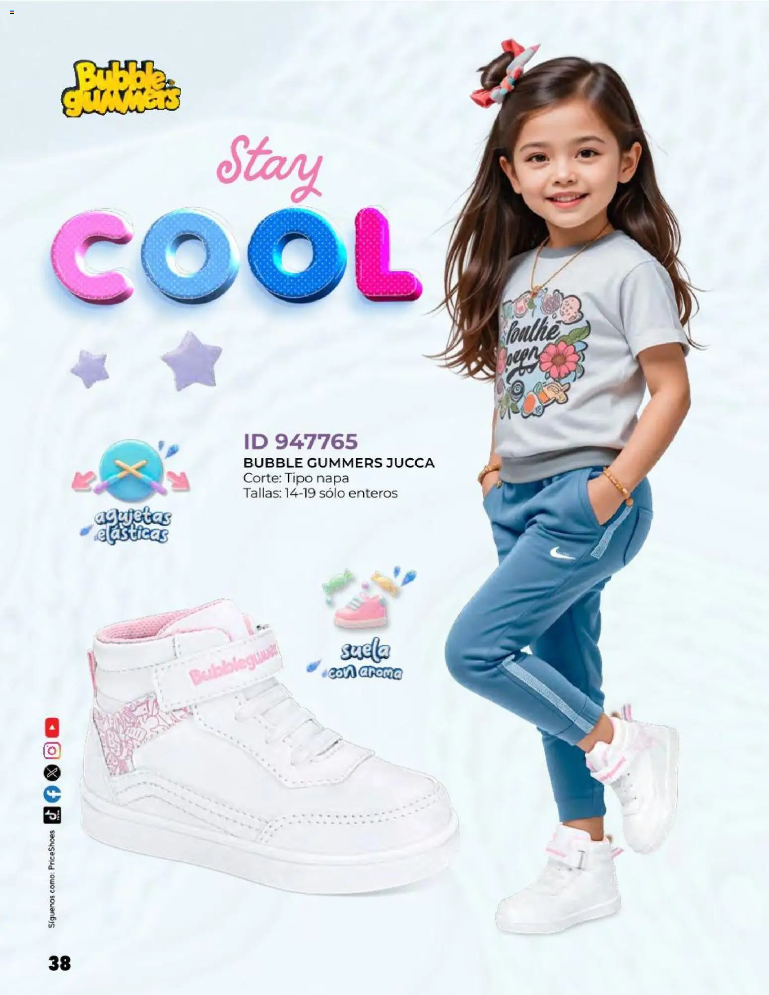 Nuevas ofertas de Price Shoes válidas en toda la República Mexicana desde el 27.10.2025. ¡Encuentra las mejores ofertas en Price Shoes catálogo Kids todo en uno! | Página: 38