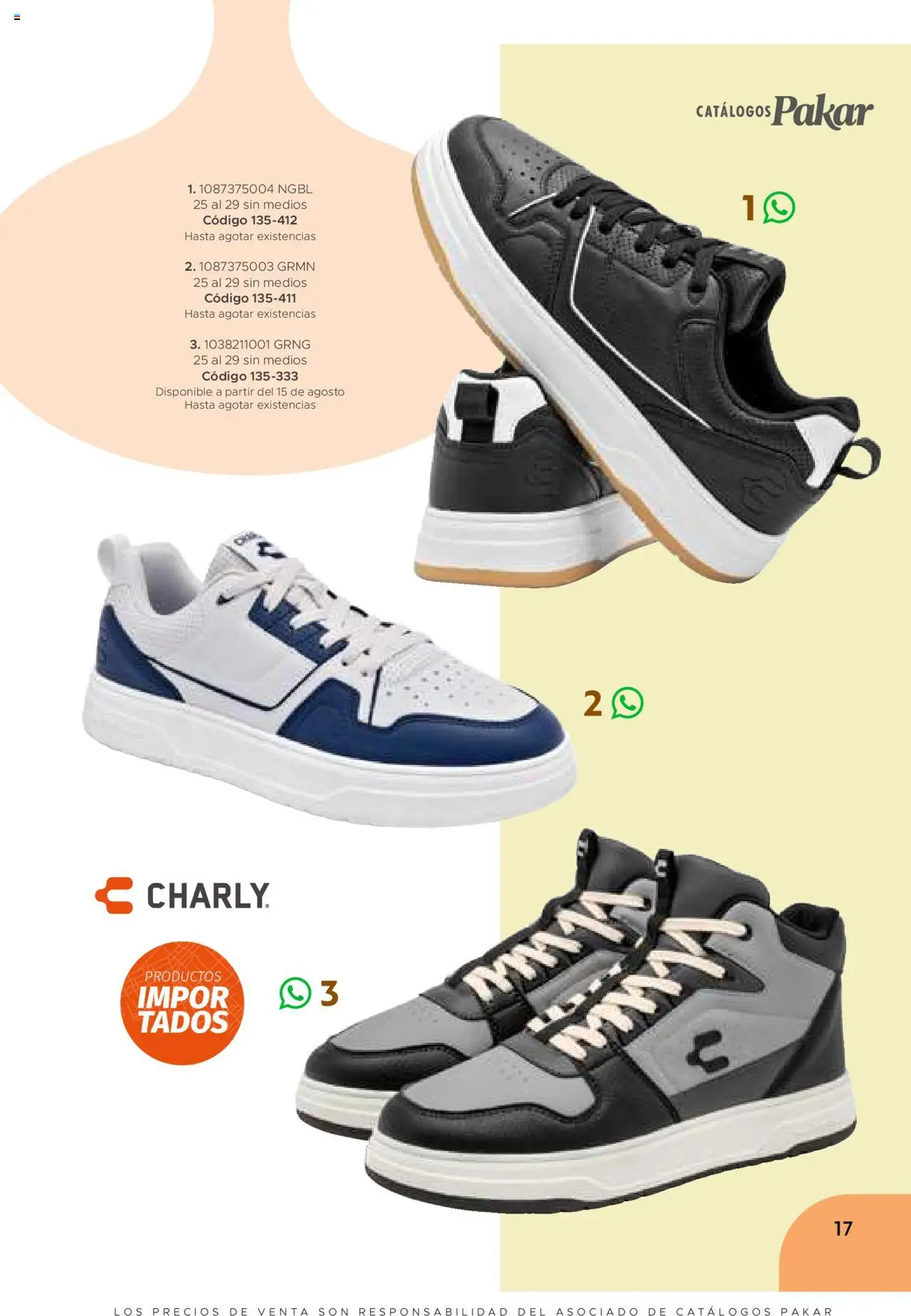 Nuevas ofertas de SC Pakar válidas en toda la República Mexicana desde el 24.07.2025. ¡Encuentra las mejores ofertas en SC Pakar - Catálogo Hombre otoño / invierno! | Página: 17