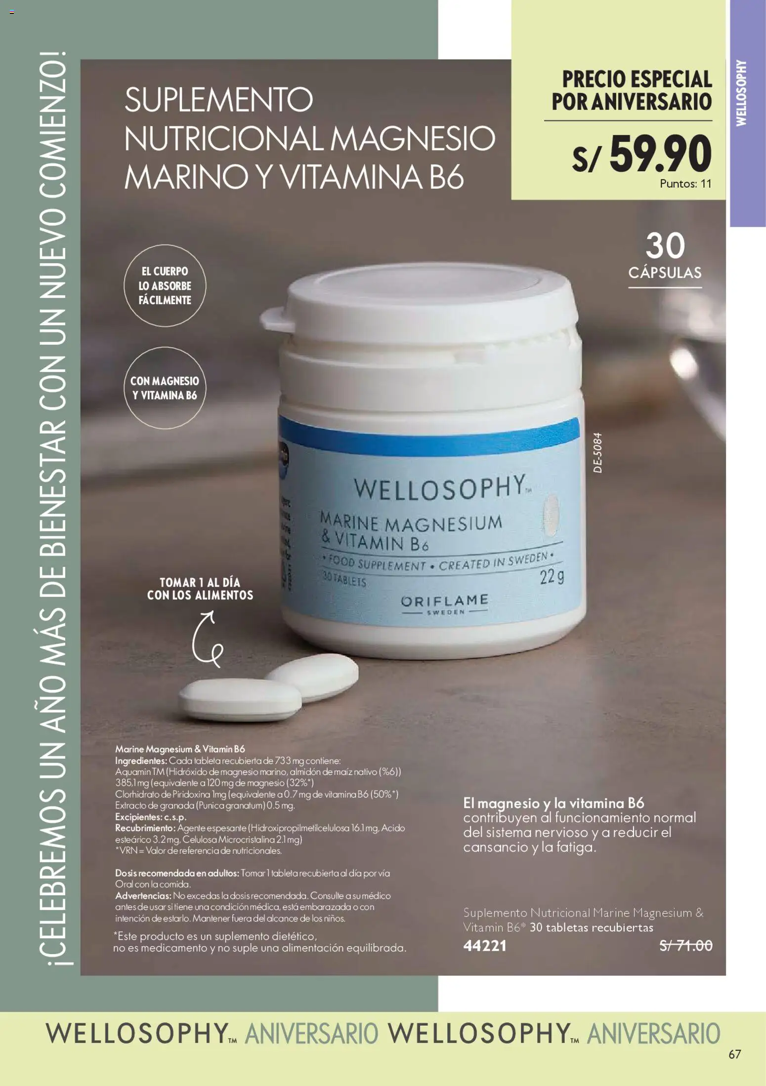 Catálogo Oriflame válido desde 27.12.2025 | Página: 67 | Productos: Tableta