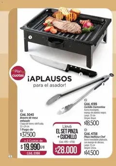 Catálogo Amodil Campaña 15 │ válido desde el 01.09.2025 | Página: 118 | Productos: Chapa, Cuchillo, Mesa, Mango
