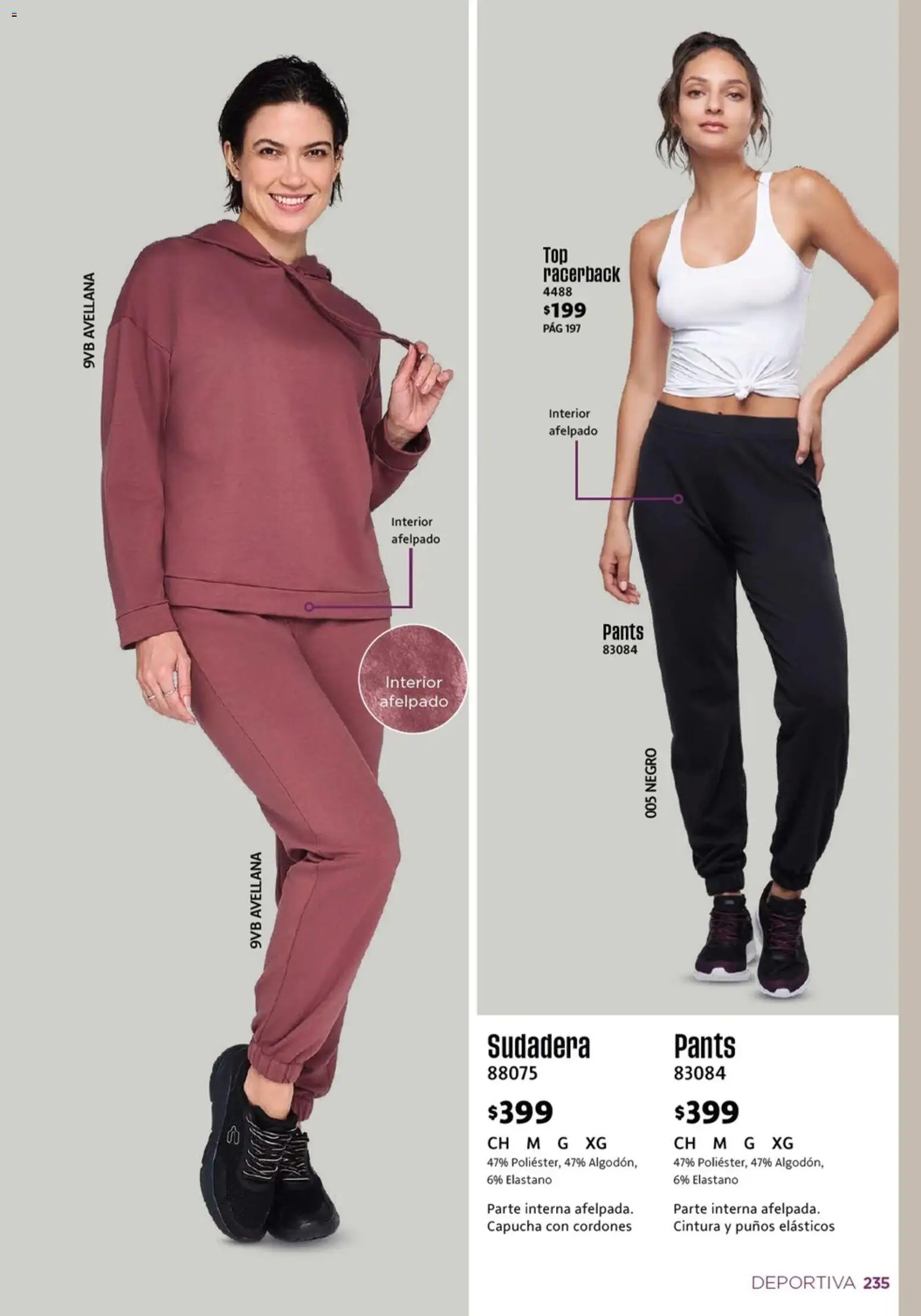 Nuevas ofertas de Ilusión válidas en toda la República Mexicana desde el 01.03.2026. ¡Encuentra las mejores ofertas en Ilusión catálogo Primavera! | Página: 237 | Productos: Sudadera, Cordones, Pants