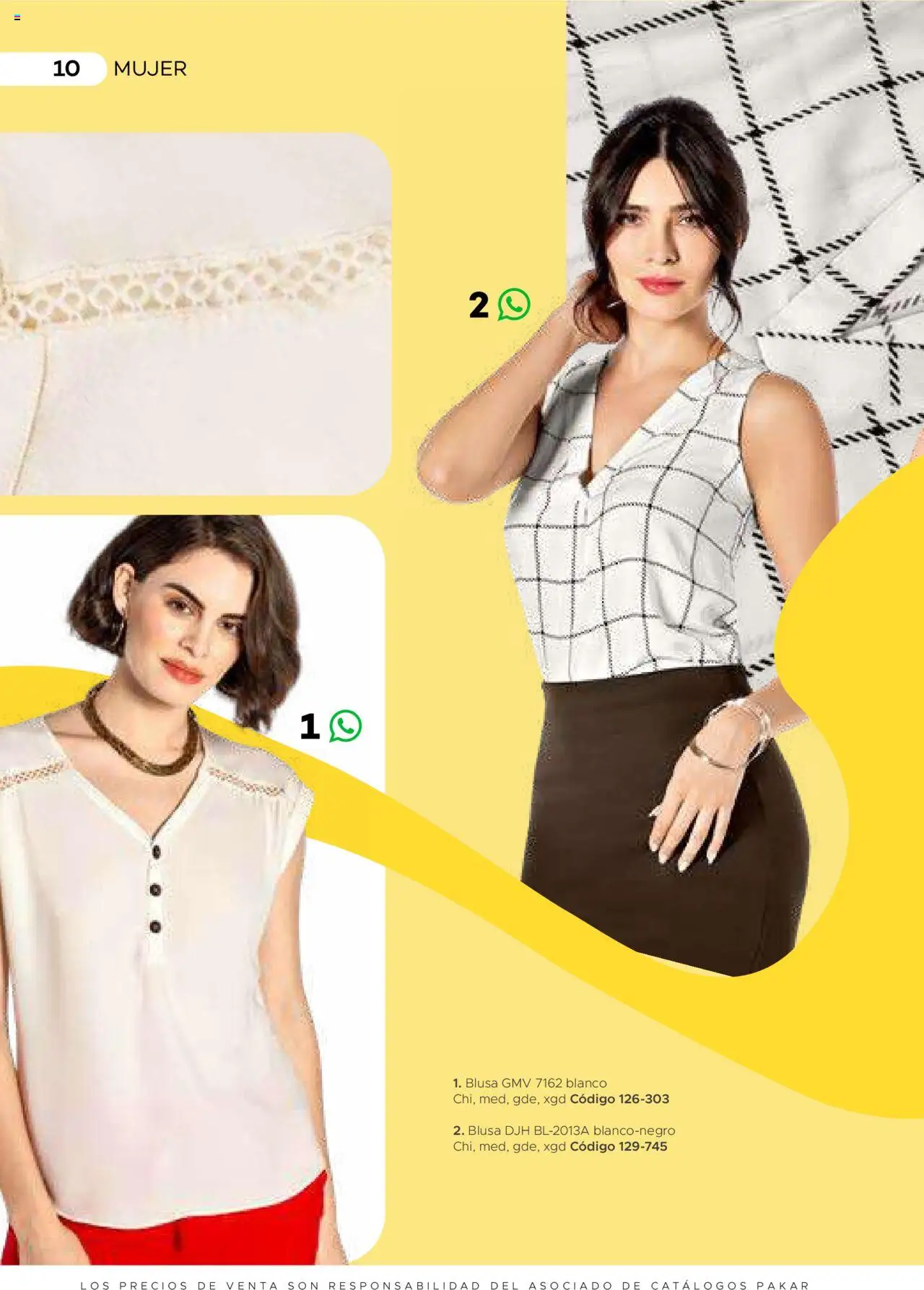 Nuevas ofertas de SC Pakar válidas en toda la República Mexicana desde el 31.01.2025. ¡Encuentra las mejores ofertas en SC Pakar catálogo Ropa! | Página: 10 | Productos: Blusa