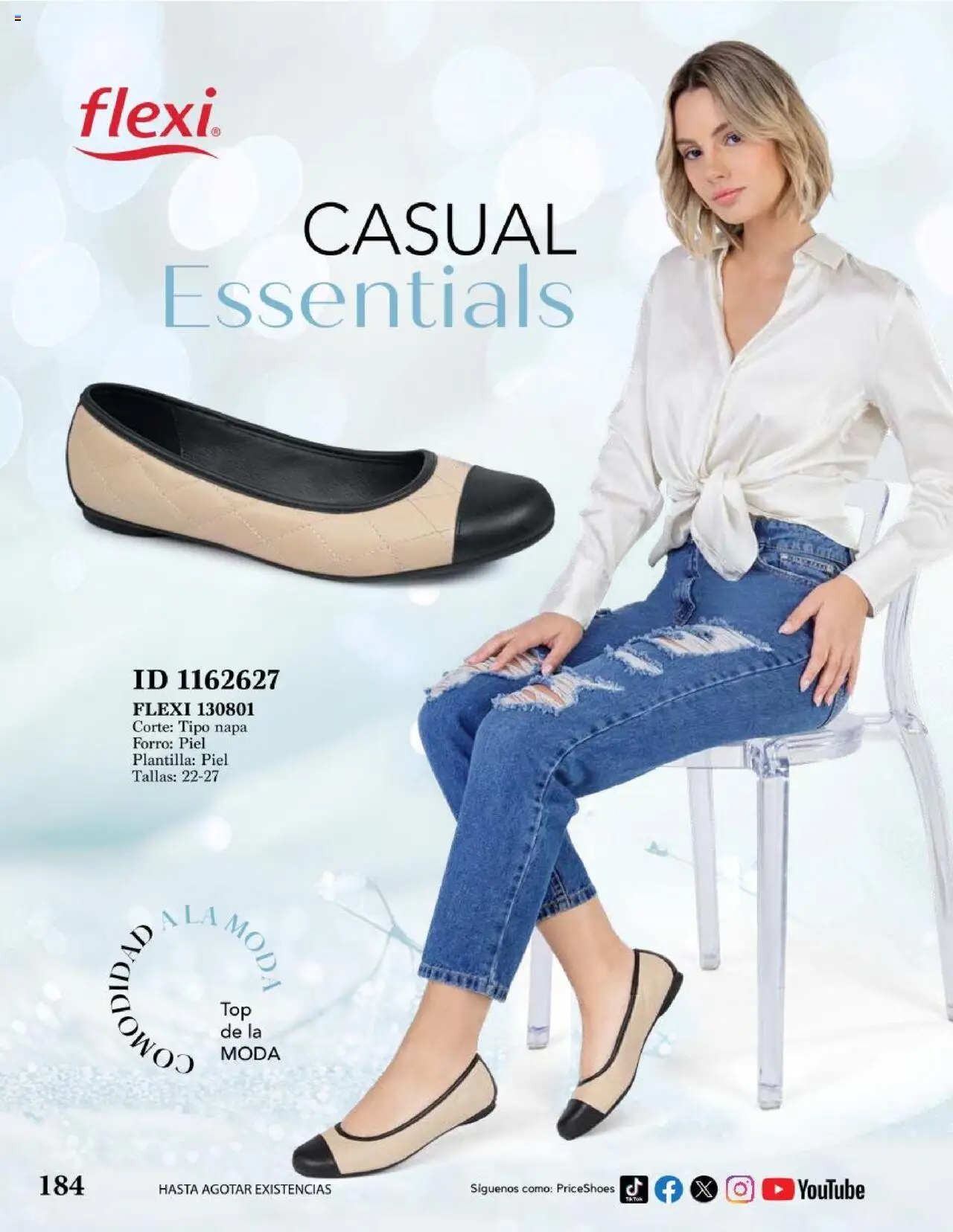 Nuevas ofertas de Price Shoes válidas en toda la República Mexicana desde el 05.08.2024. ¡Encuentra las mejores ofertas en Price Shoes catálogo Vestir Casual ! | Página: 184