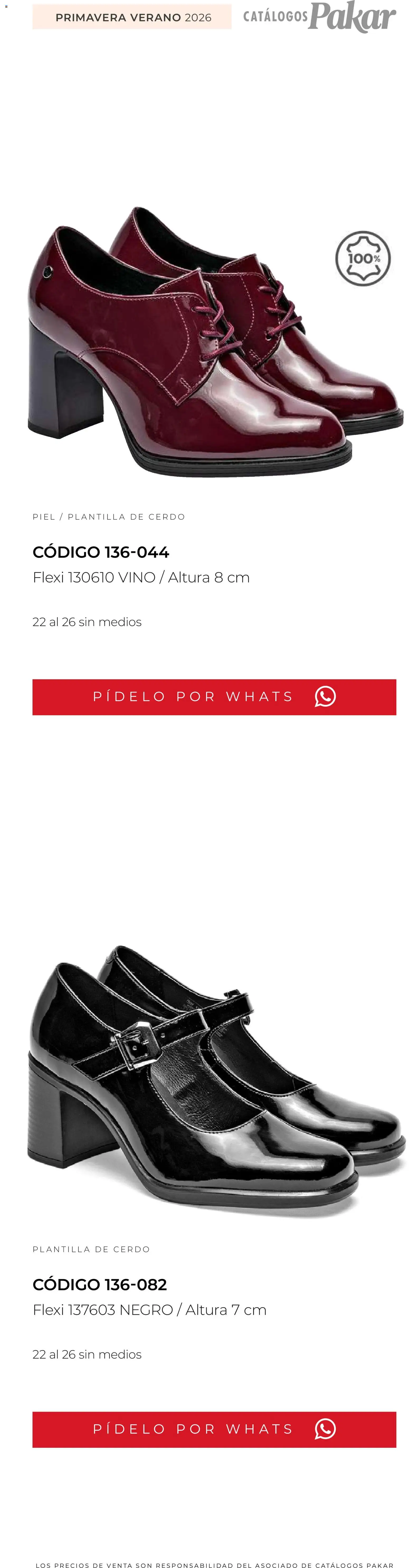 Nuevas ofertas de SC Pakar válidas en toda la República Mexicana desde el 04.03.2026. ¡Encuentra las mejores ofertas en SC Pakar catálogo Flexi PV26! | Página: 58 | Productos: Cerdo, Vino