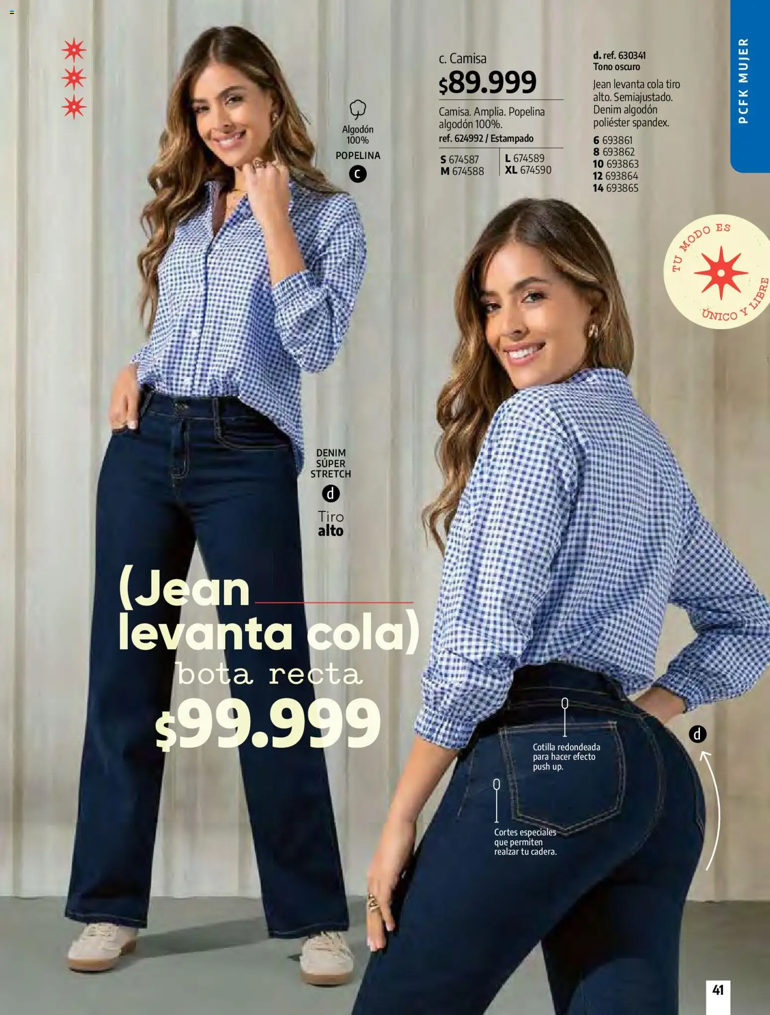 Pacifika revista - valida desde el 01.04.2026 | Página: 41 | Productos: Algodón, Jean, Camisa