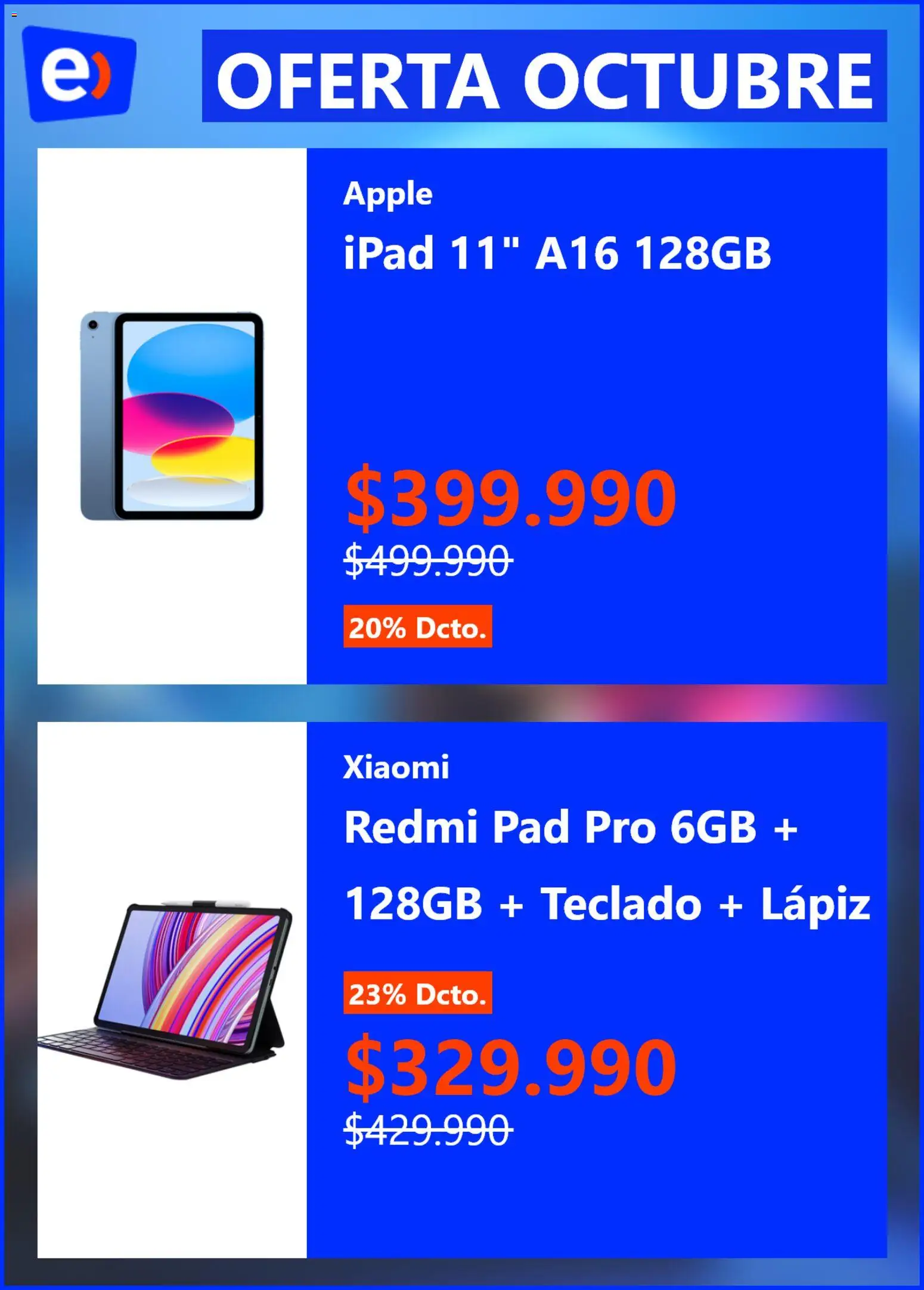 Entel ofertas  │ válido desde el 22.10.2025 | Página: 2 | Productos: Teclado