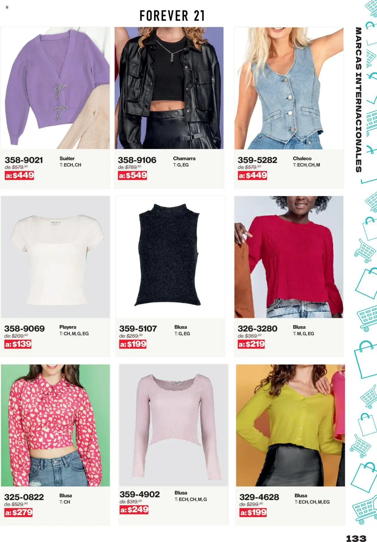 Nuevas ofertas de Andrea válidas en toda la República Mexicana desde el 10.08.2025. ¡Encuentra las mejores ofertas en Andrea - Catálogo Outlet! | Página: 133 | Productos: Suéter, Chaleco, Chamarra, Playera