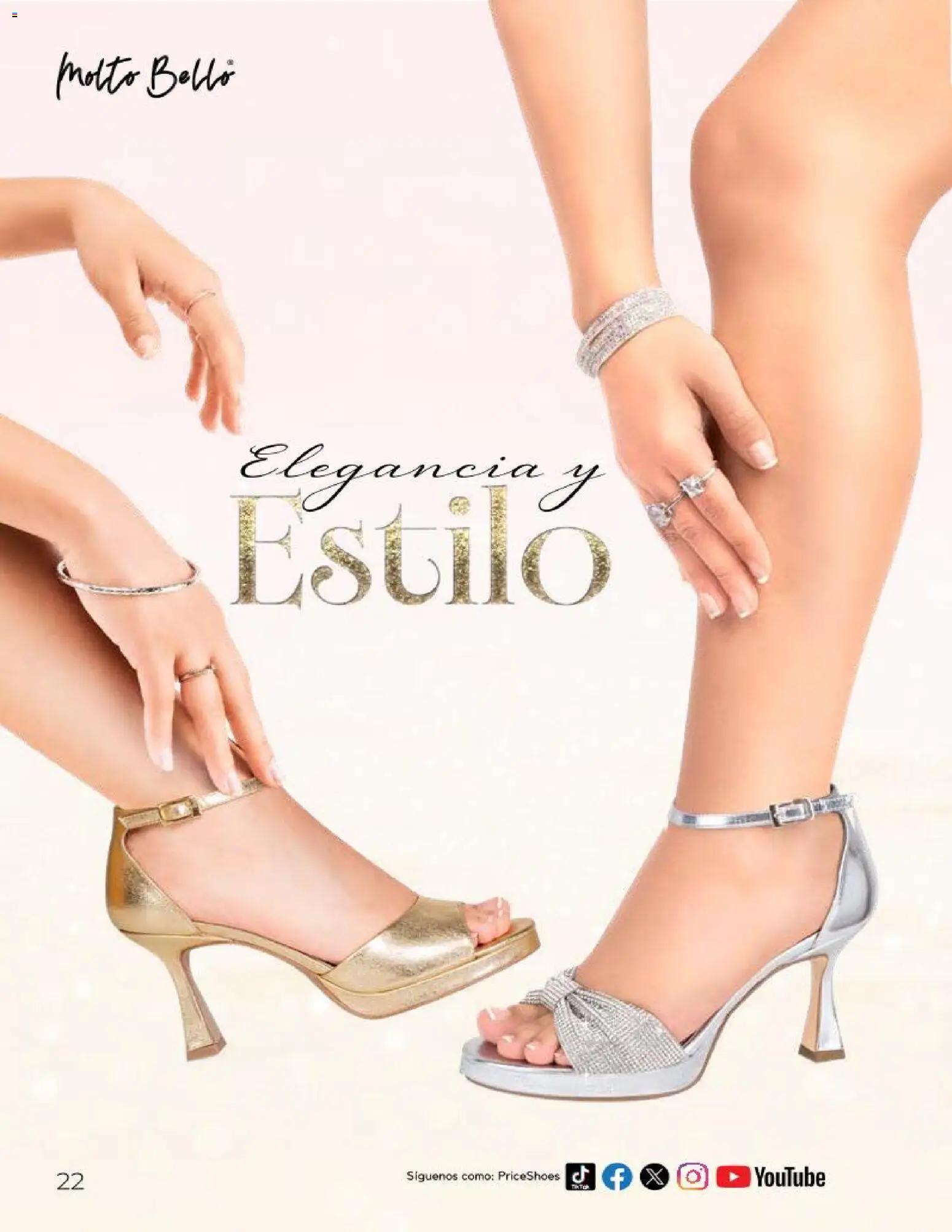 Nuevas ofertas de Price Shoes válidas en toda la República Mexicana desde el 23.04.2026. ¡Encuentra las mejores ofertas en Price Shoes catálogo Sandalias Fiesta & Vestir! | Página: 22