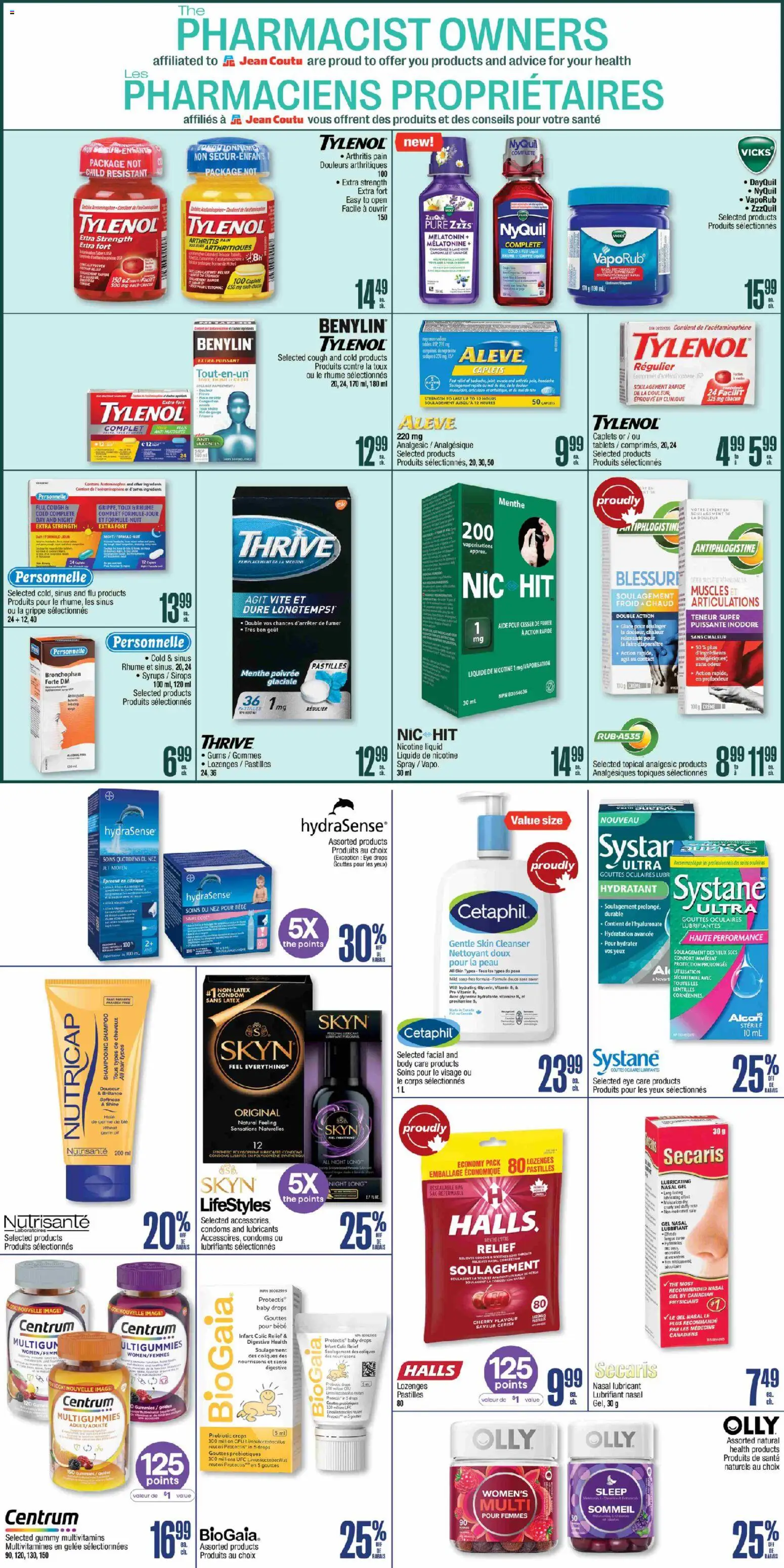 Jean Coutu flyer valid from 27.11.2025 | Page: 4 | Products: Bag, Shampoo