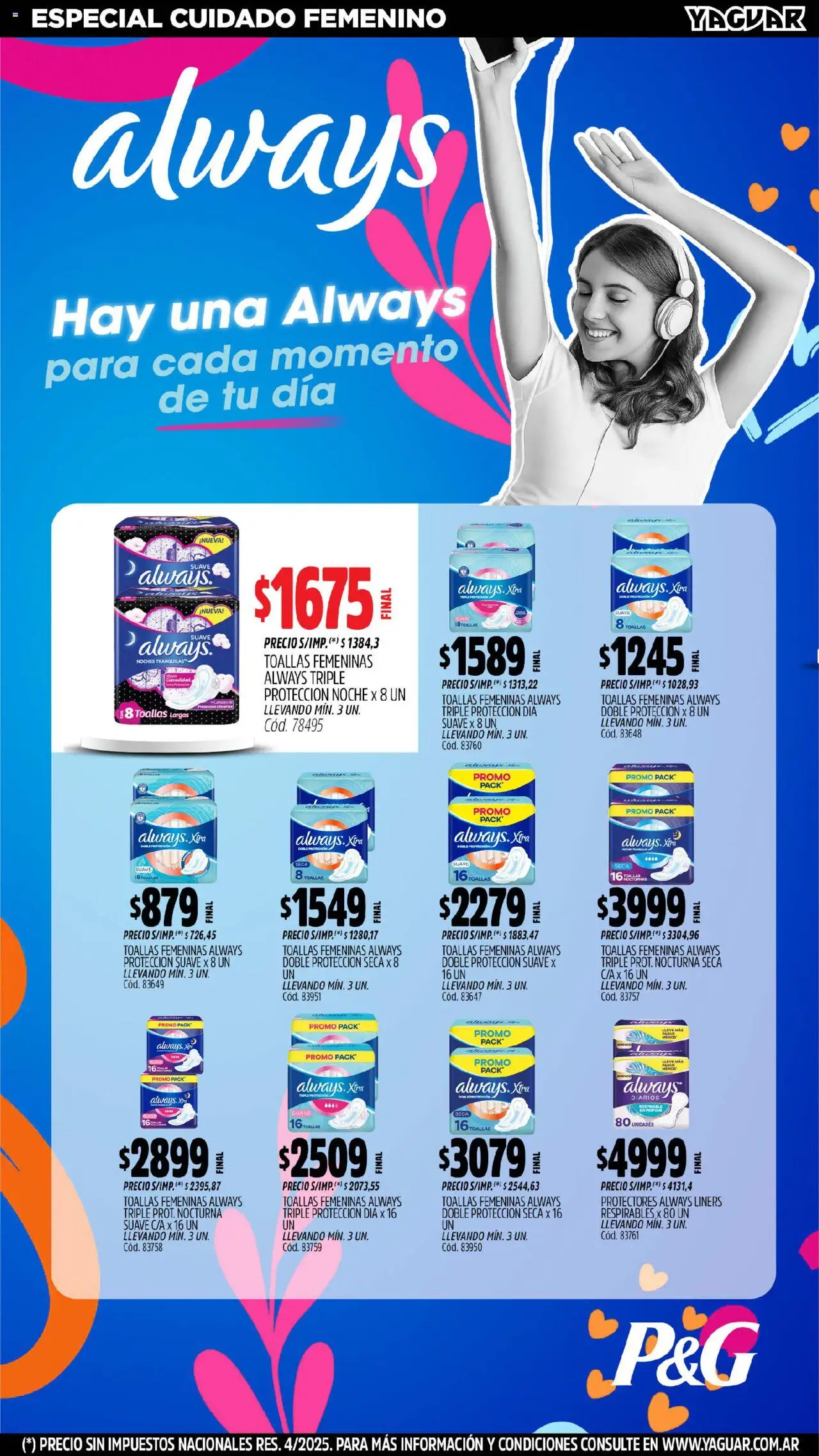 Yaguar - Salta │ válido desde el 01.09.2025 | Página: 26 | Productos: Toallas, Perfume
